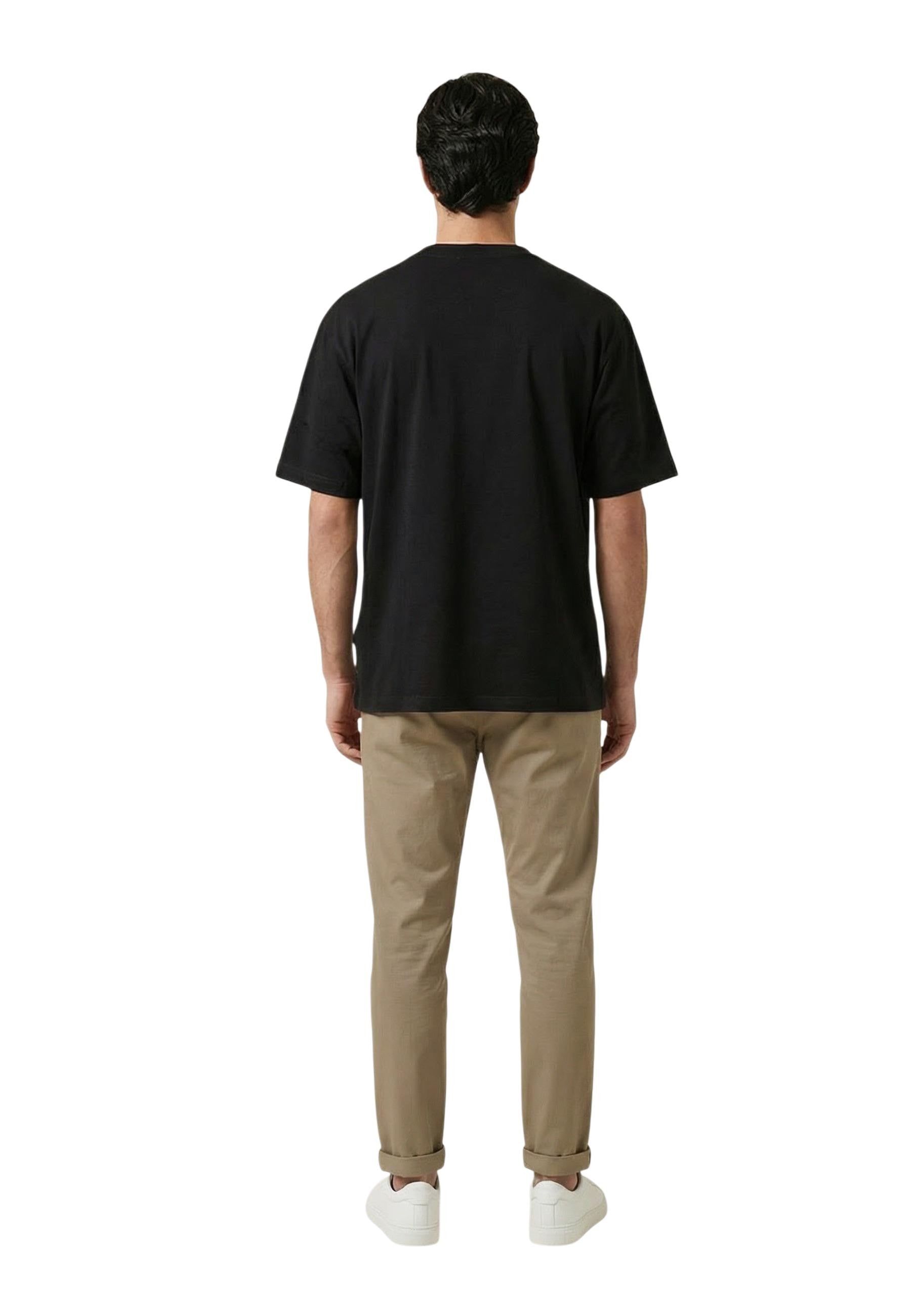 Gianni Lupo T-shirt homme — black