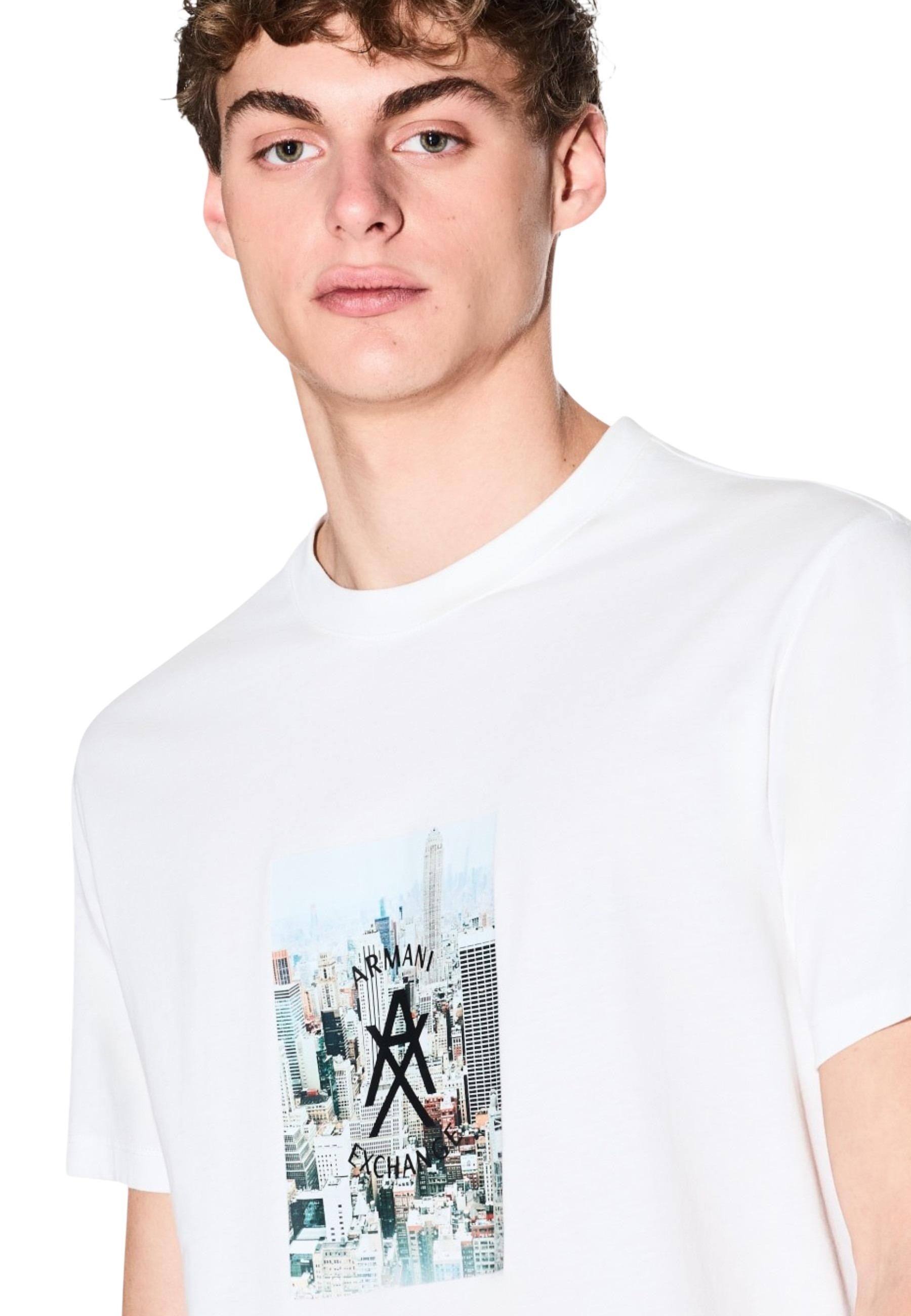 Armani Exchange T-shirt homme — white