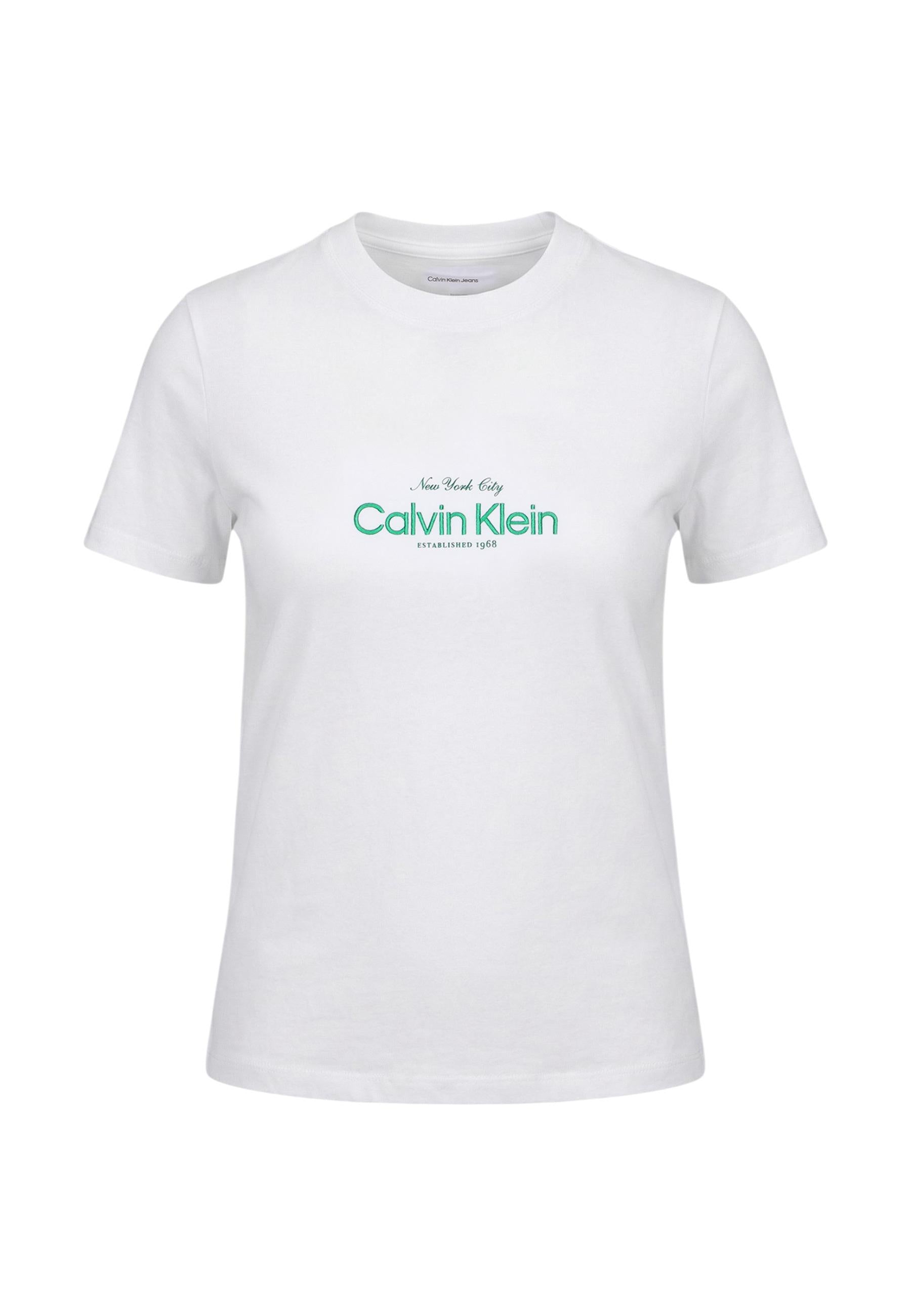Calvin Klein Jeans T-shirt femme — white