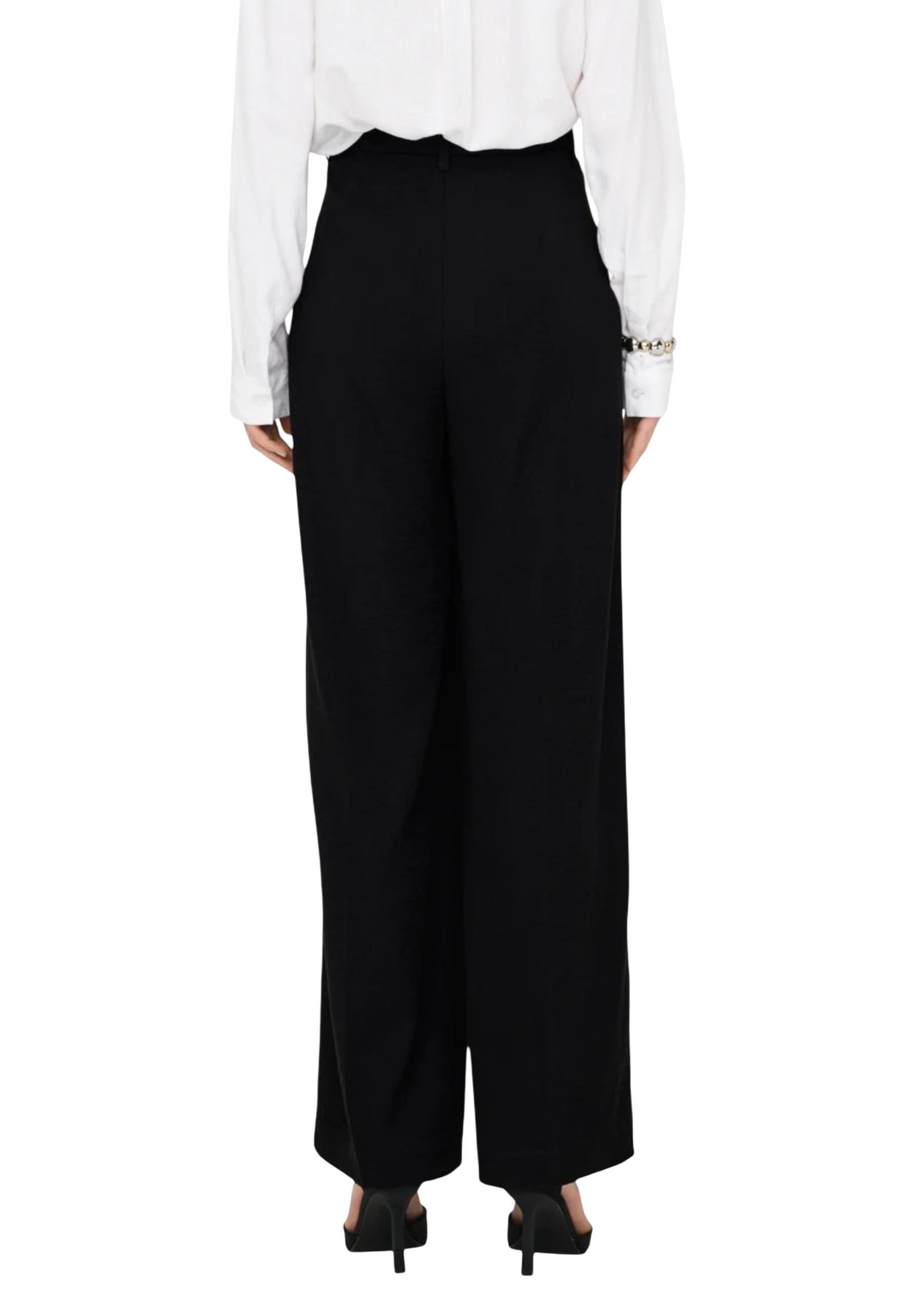 Jacqueline De Yong Pantalon femme Pantalons — black