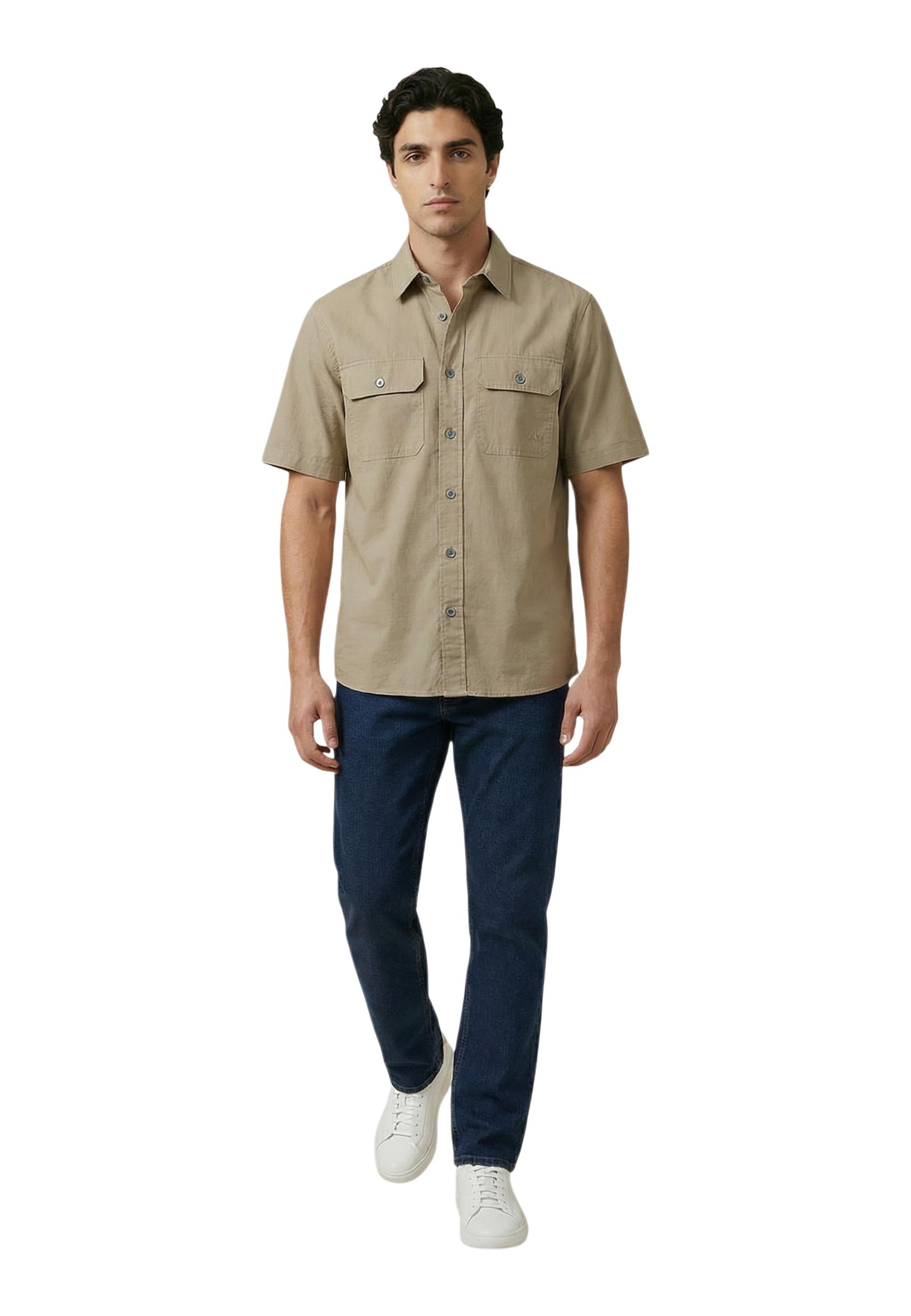 Armani Exchange Chemise homme Chemises — beige