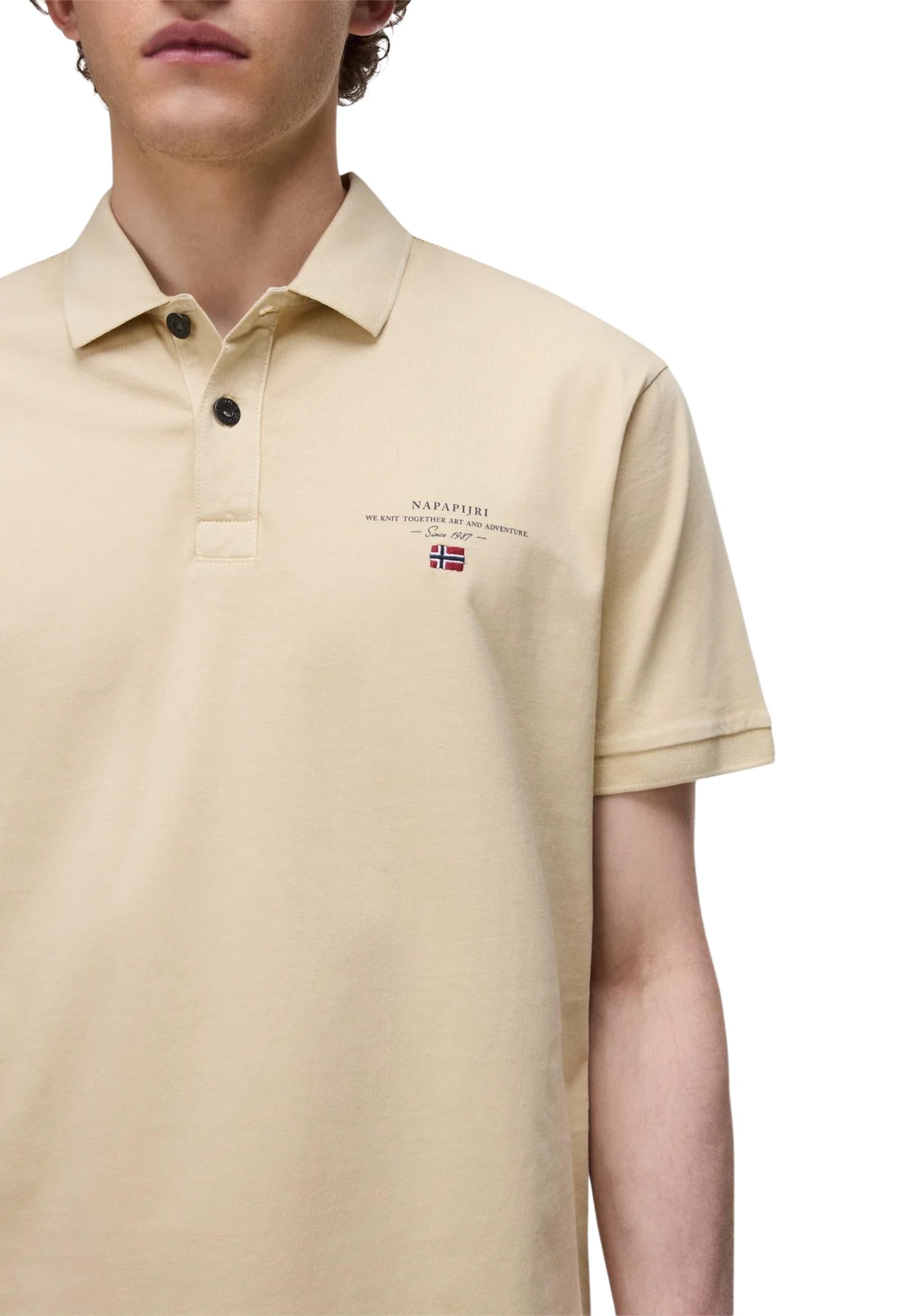 Napapijri Polo homme — yellow