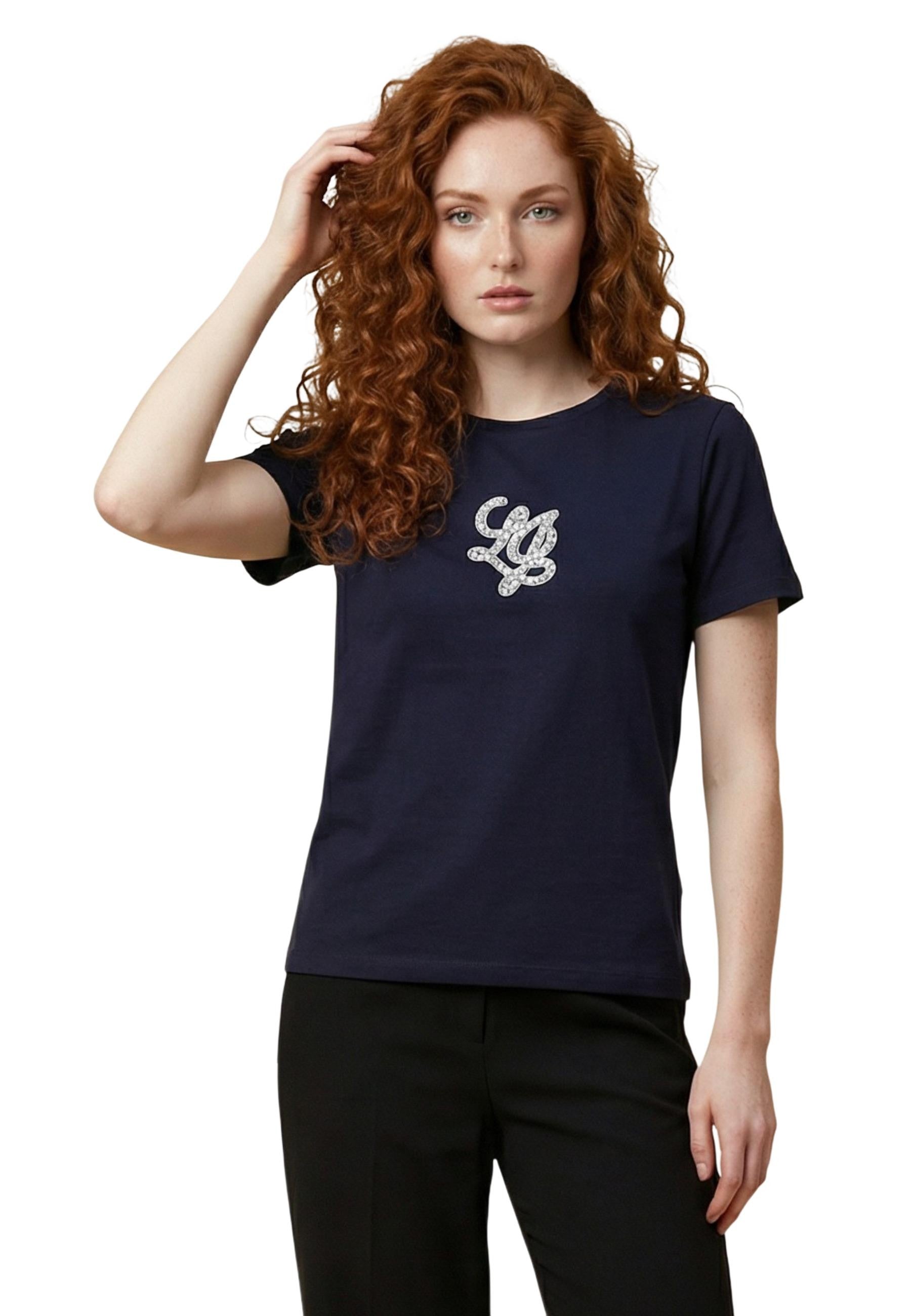 Liu Jo T-shirt femme — blue