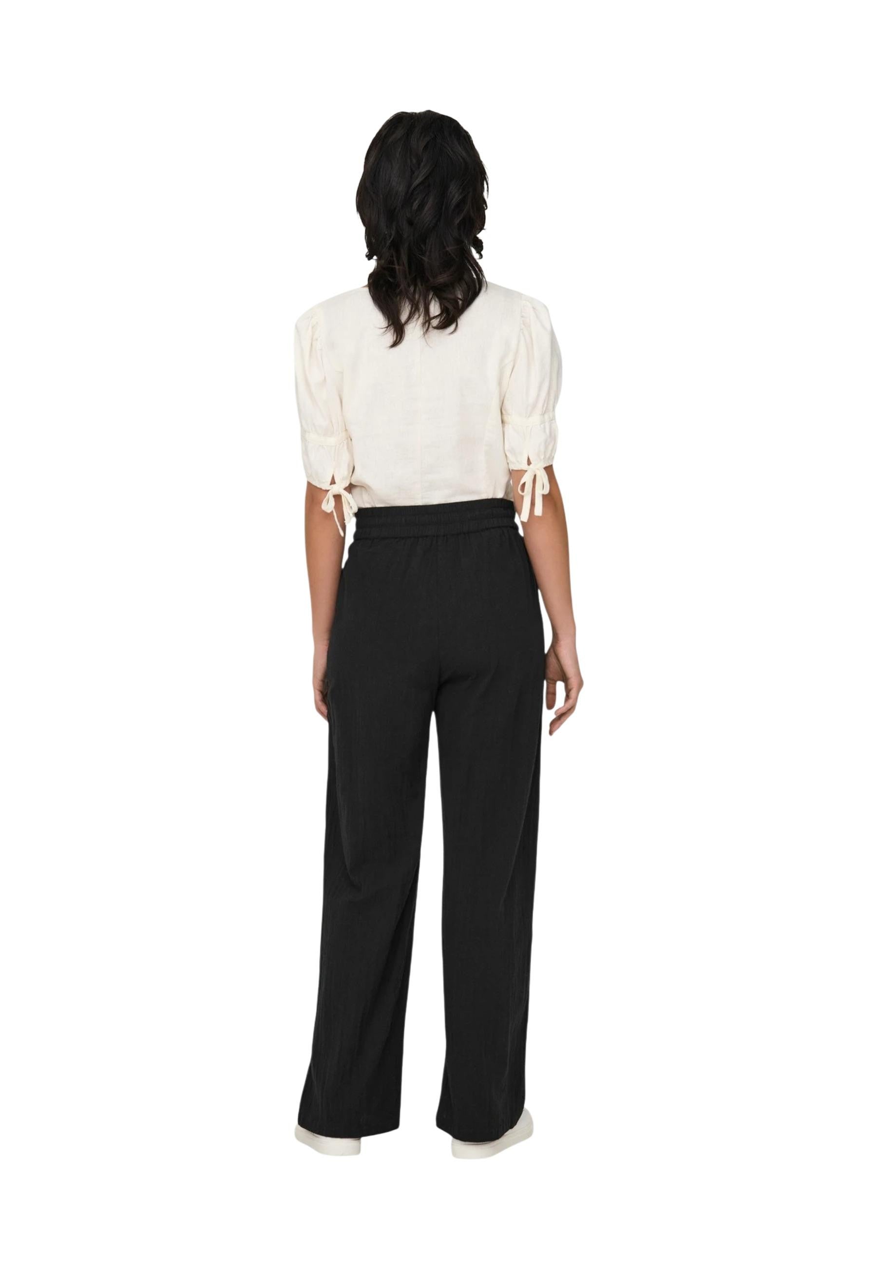 Only Pantalon femme Pantalons — black