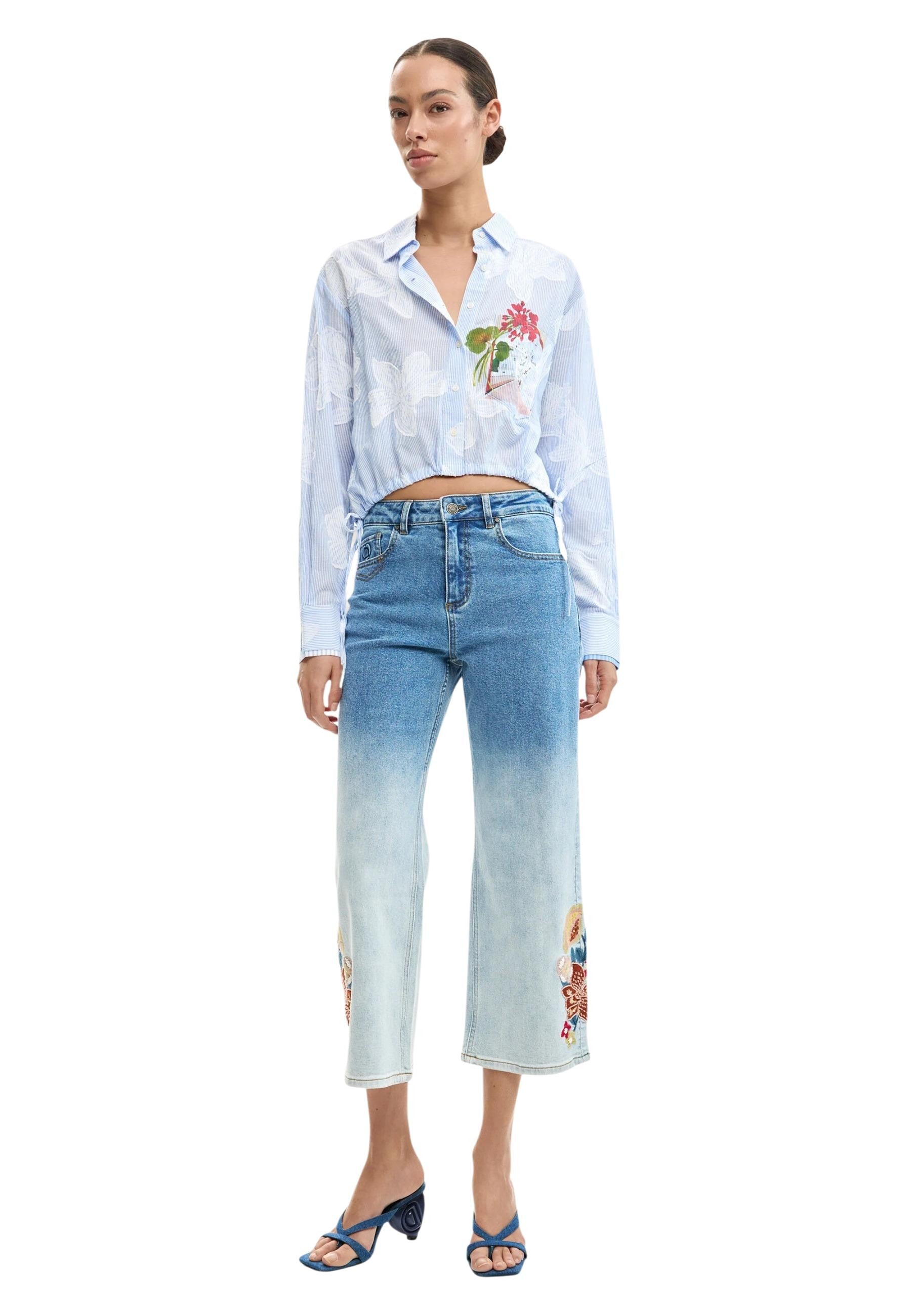 Desigual Chemise femme Chemises — light blue