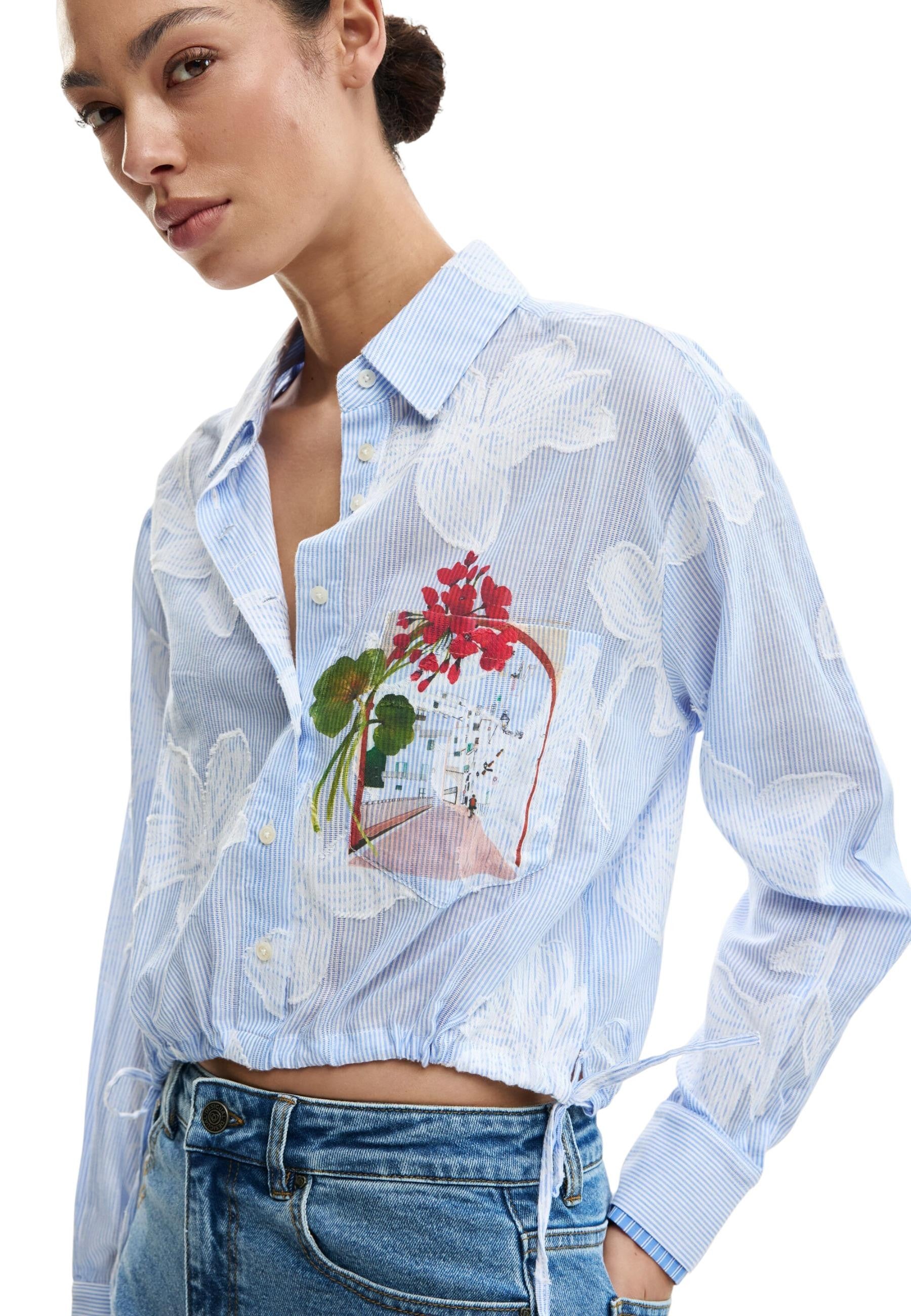 Desigual Chemise femme Chemises — light blue