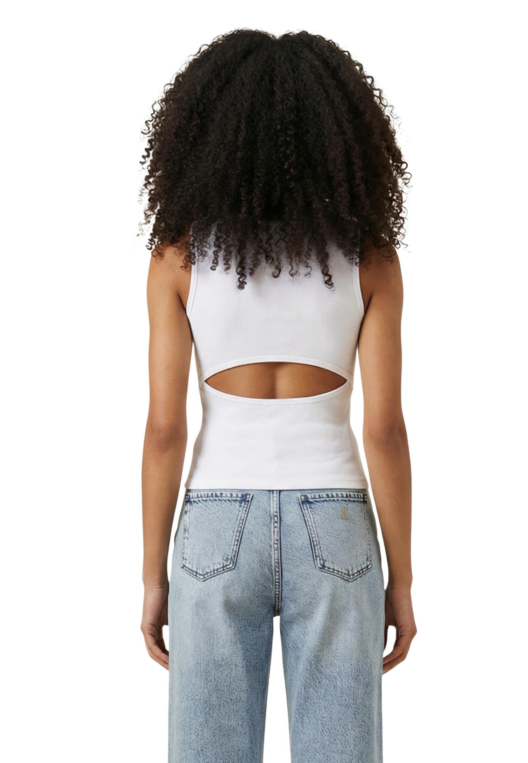 Calvin Klein Jeans Jean femme Tops — white