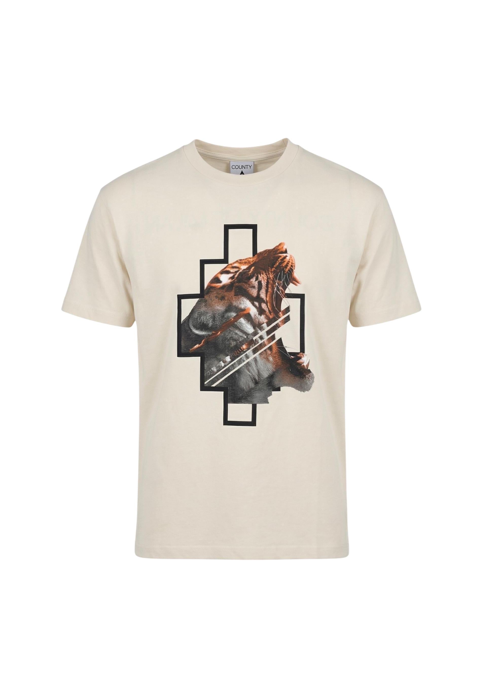 County Of Milan T-shirt homme — beige