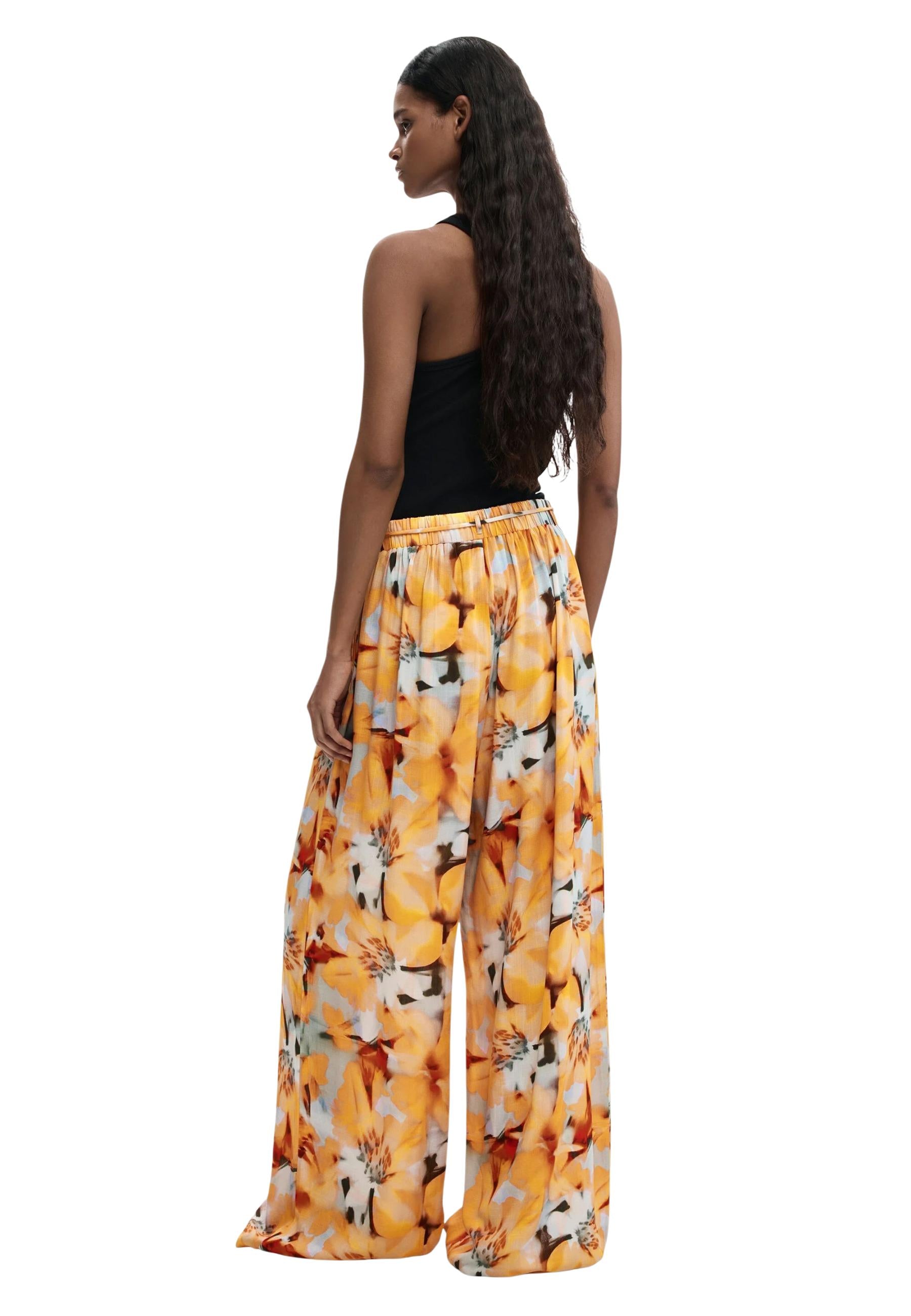 Desigual Pantalon femme Pantalons — orange
