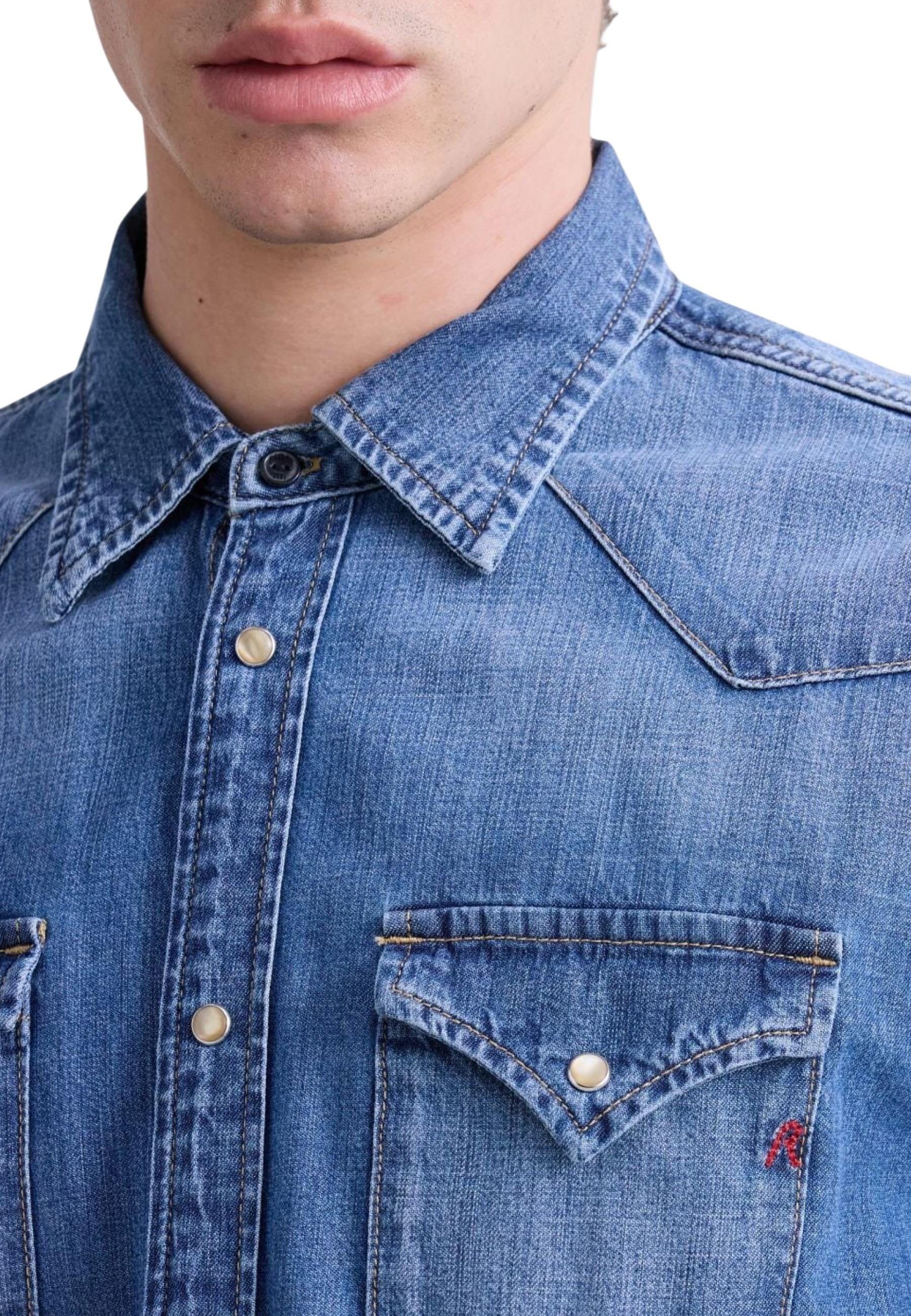 Replay Chemise homme Chemises — light blue
