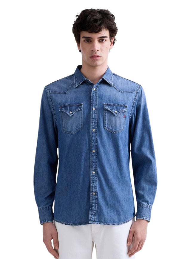 Replay Chemise homme Chemises — light blue
