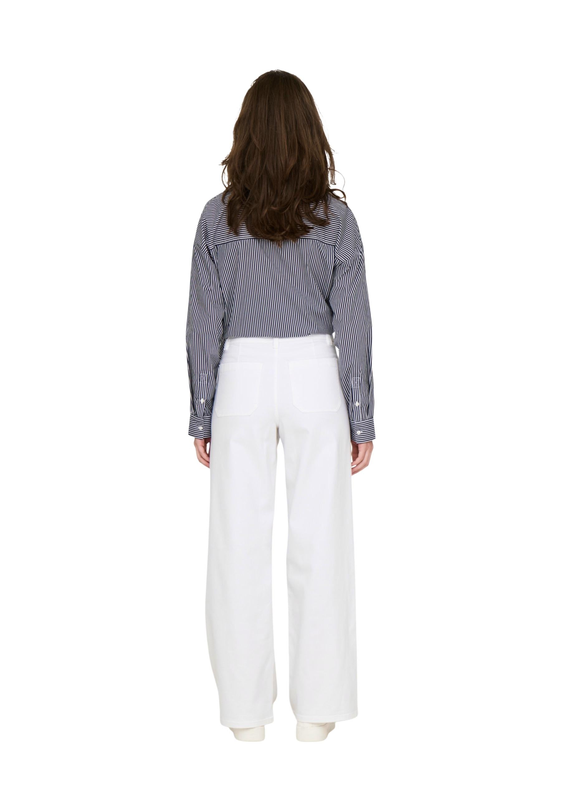 Jacqueline De Yong Pantalon femme Pantalons — white