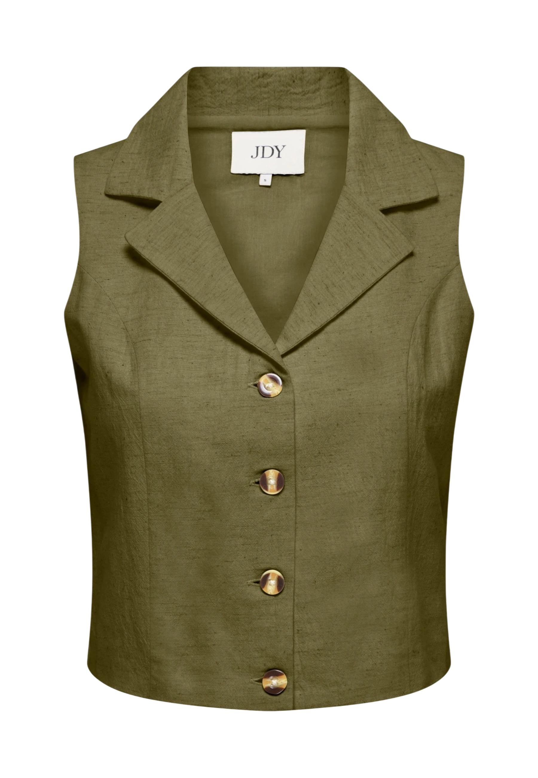 Jacqueline De Yong Vêtement femme Gilets — green