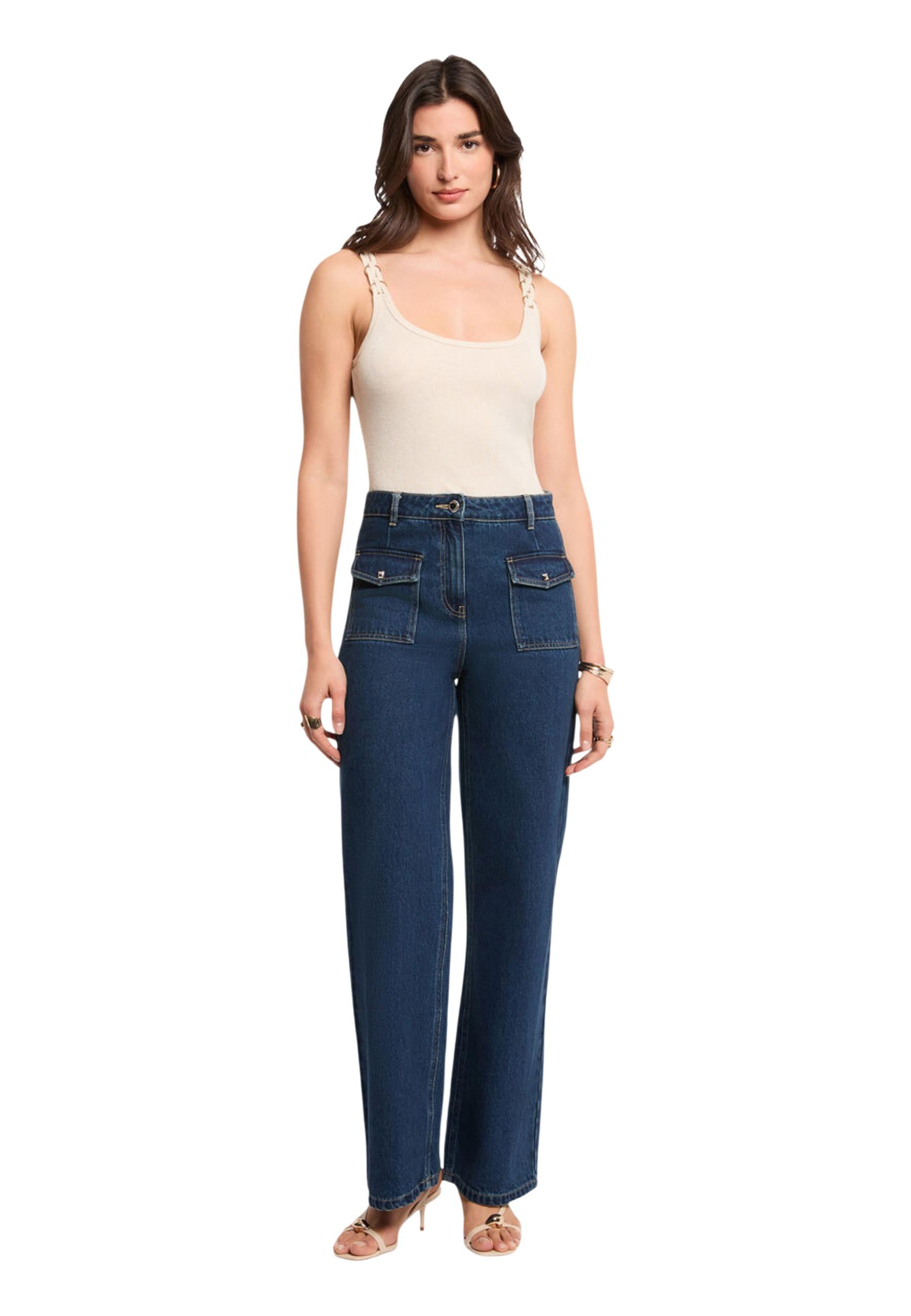 Morgan De Toi Vêtement femme Debardeurs — beige