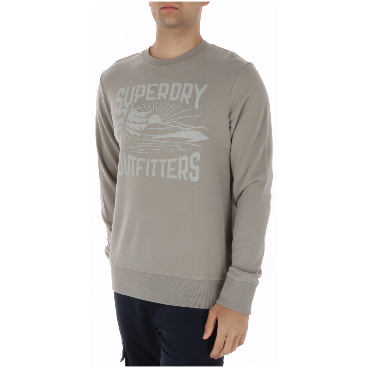 Superdry Sweat homme Sweatshirts — beige