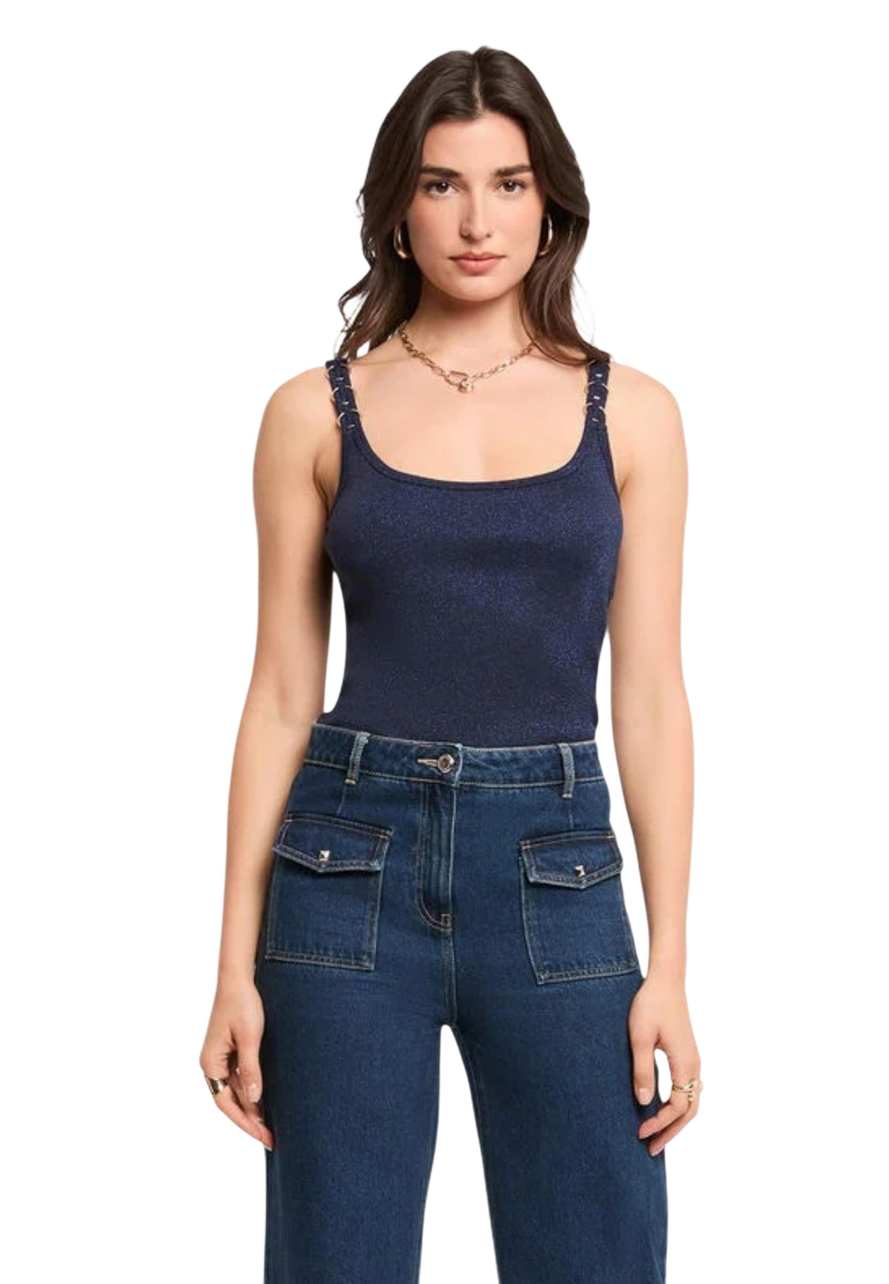 Morgan De Toi Vêtement femme Tops — blue