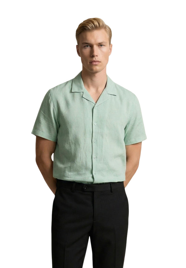 Gianni Lupo Chemise homme Chemises — green