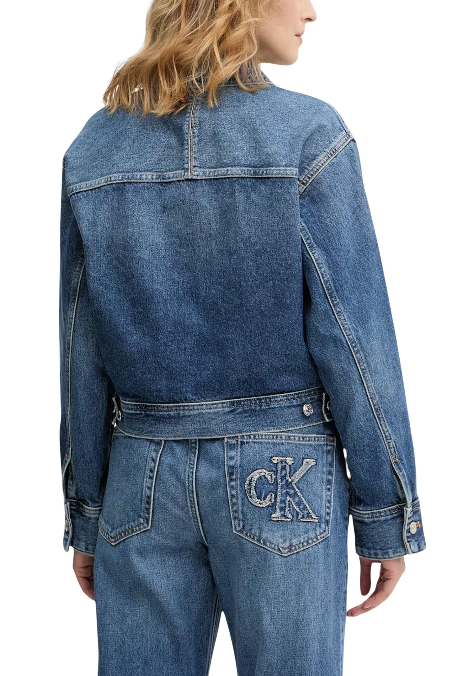 Calvin Klein Jeans Jean femme Jaquettes — blue