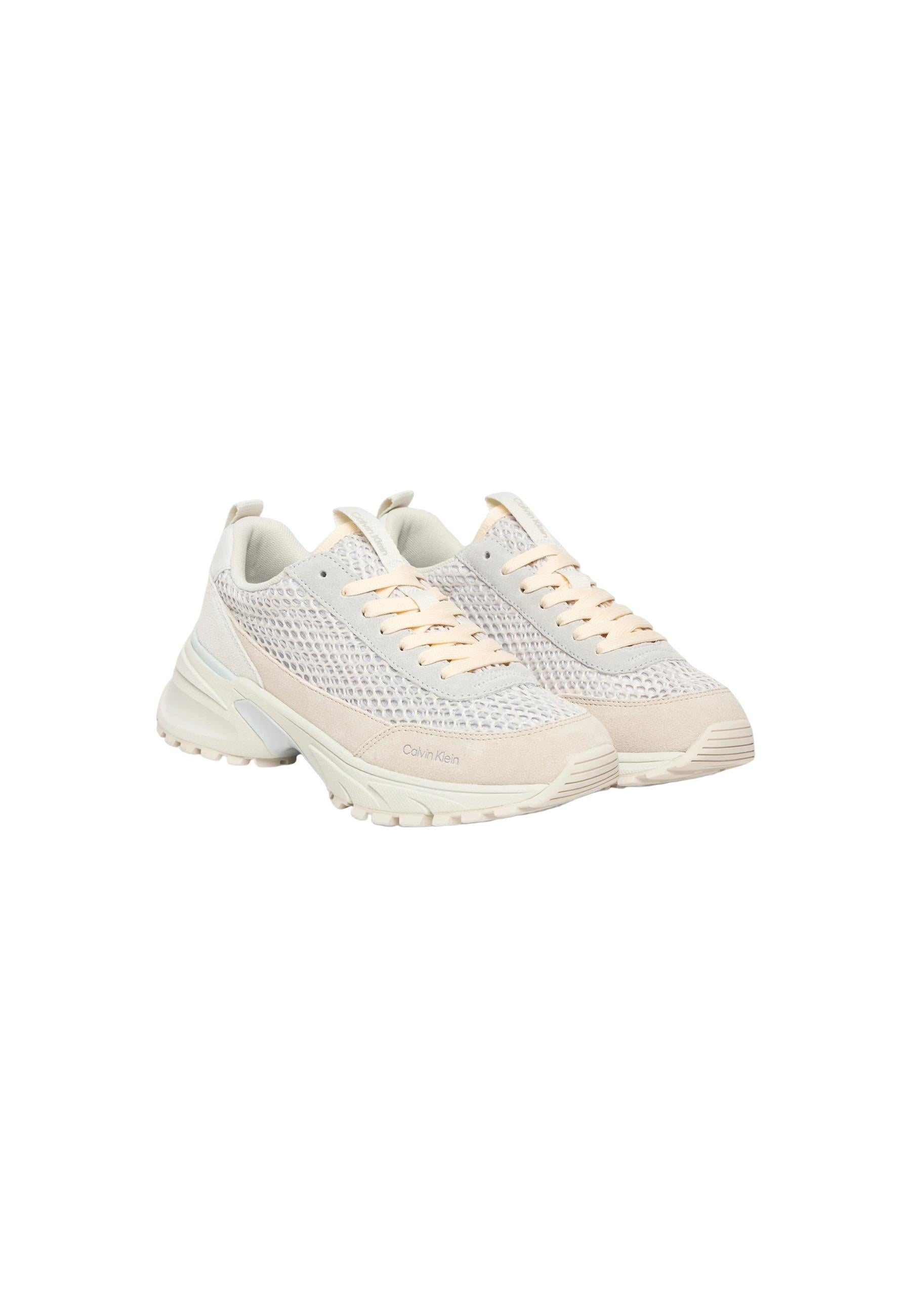 Calvin Klein Jeans Baskets femme — beige