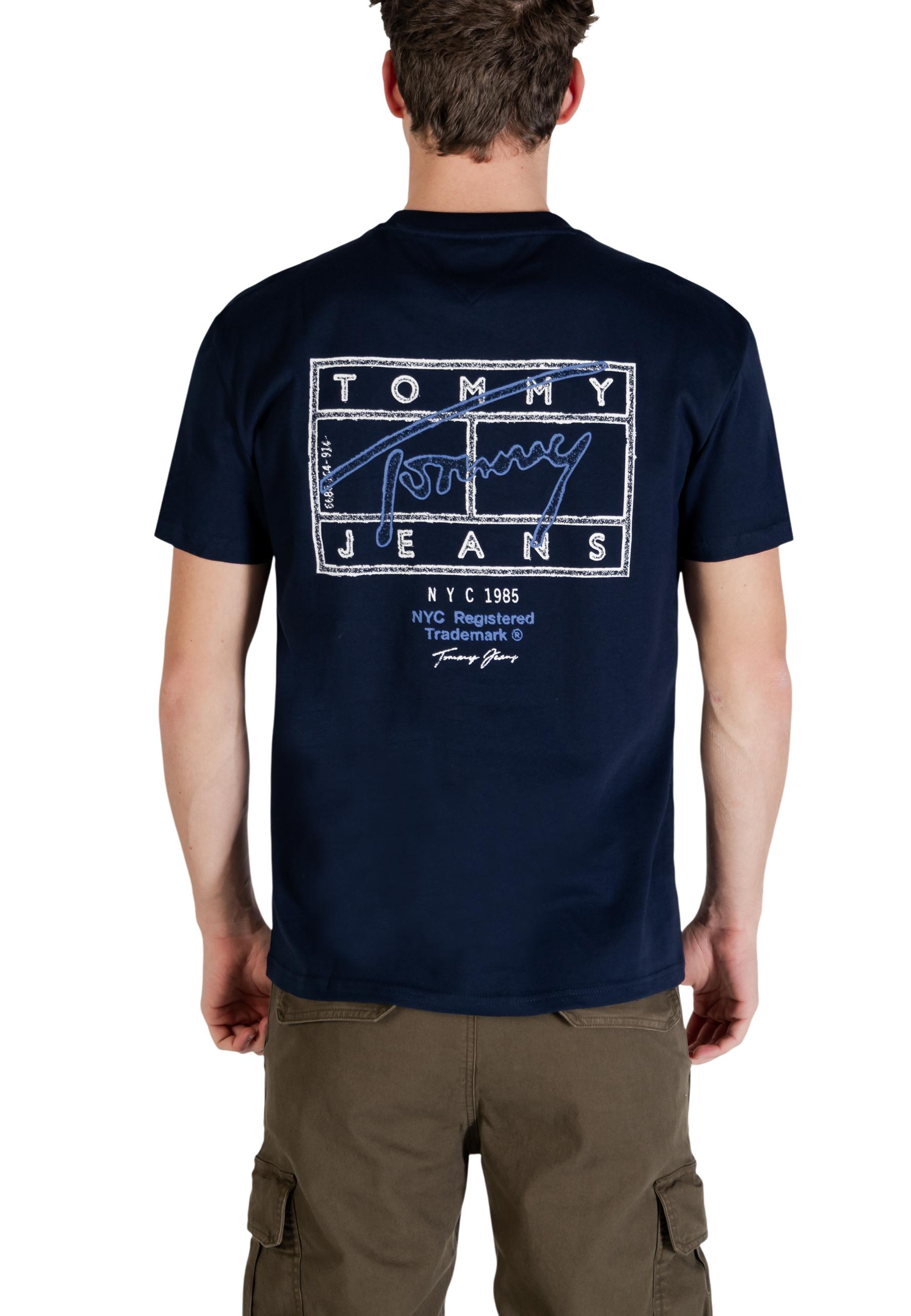 Tommy Hilfiger Jeans T-shirt homme — blue
