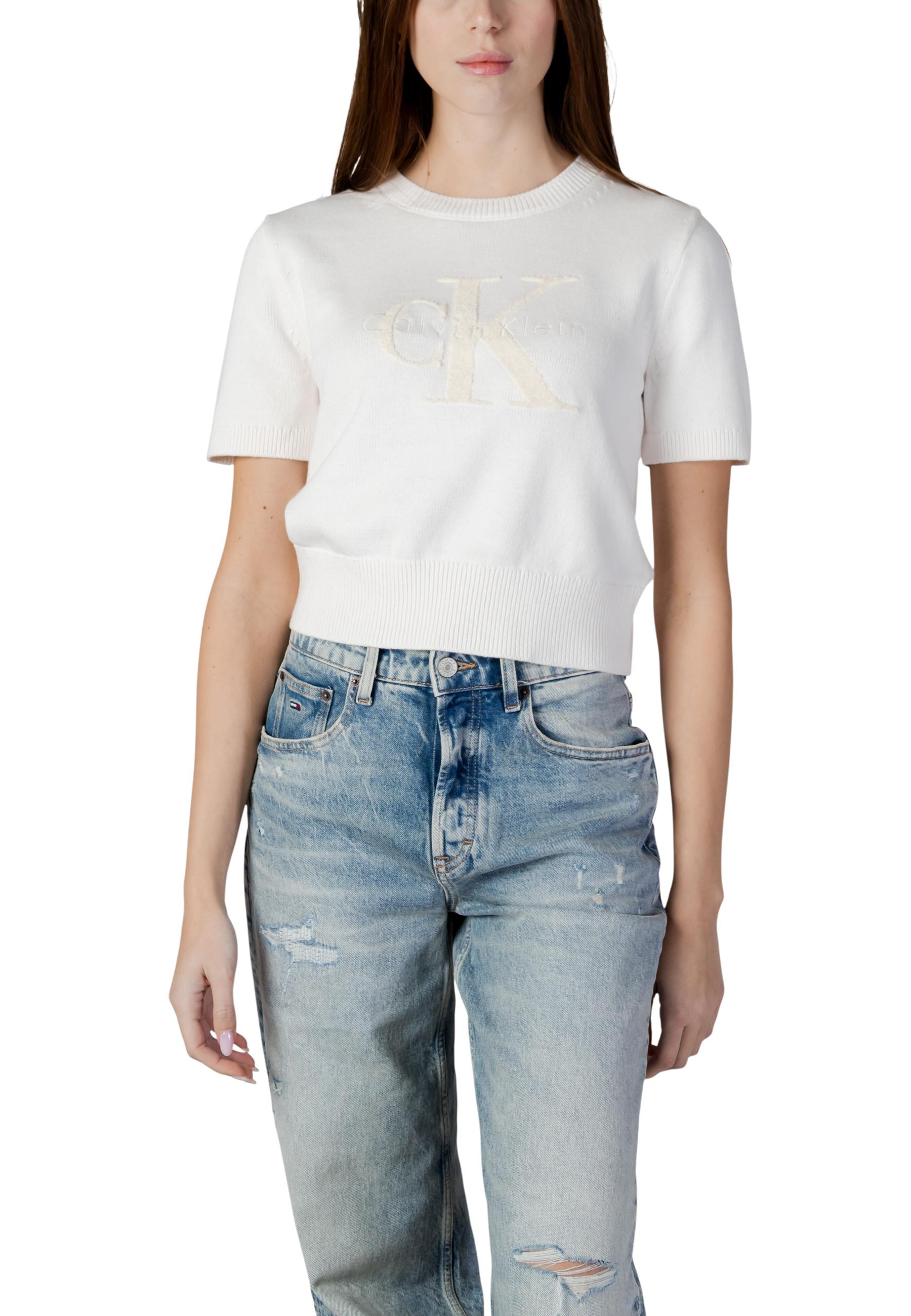 Calvin Klein Jeans Pull femme — beige