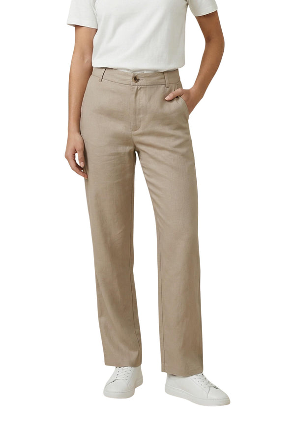 Only Pantalon femme Pantalons — beige