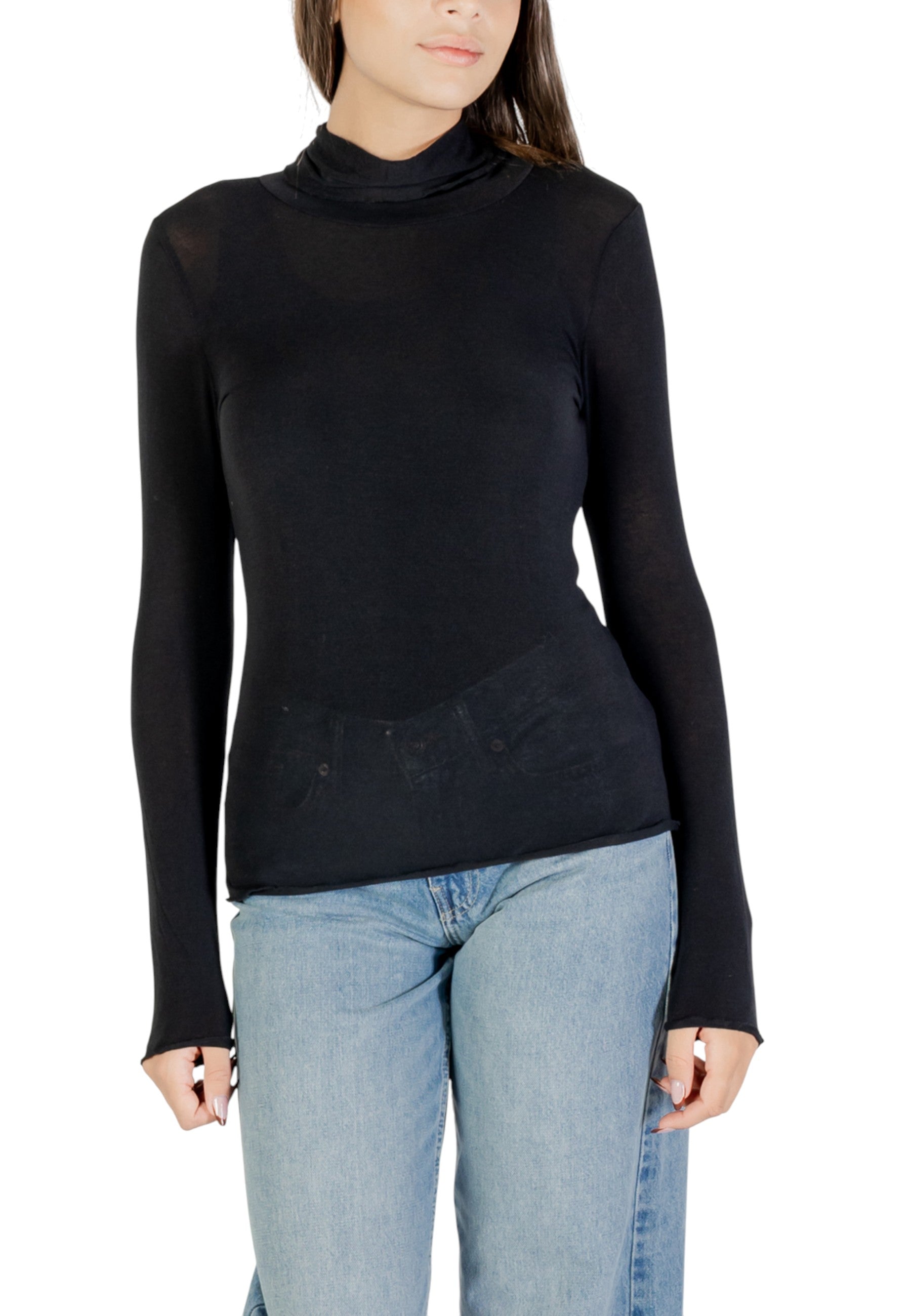 Choral T-shirt femme — black