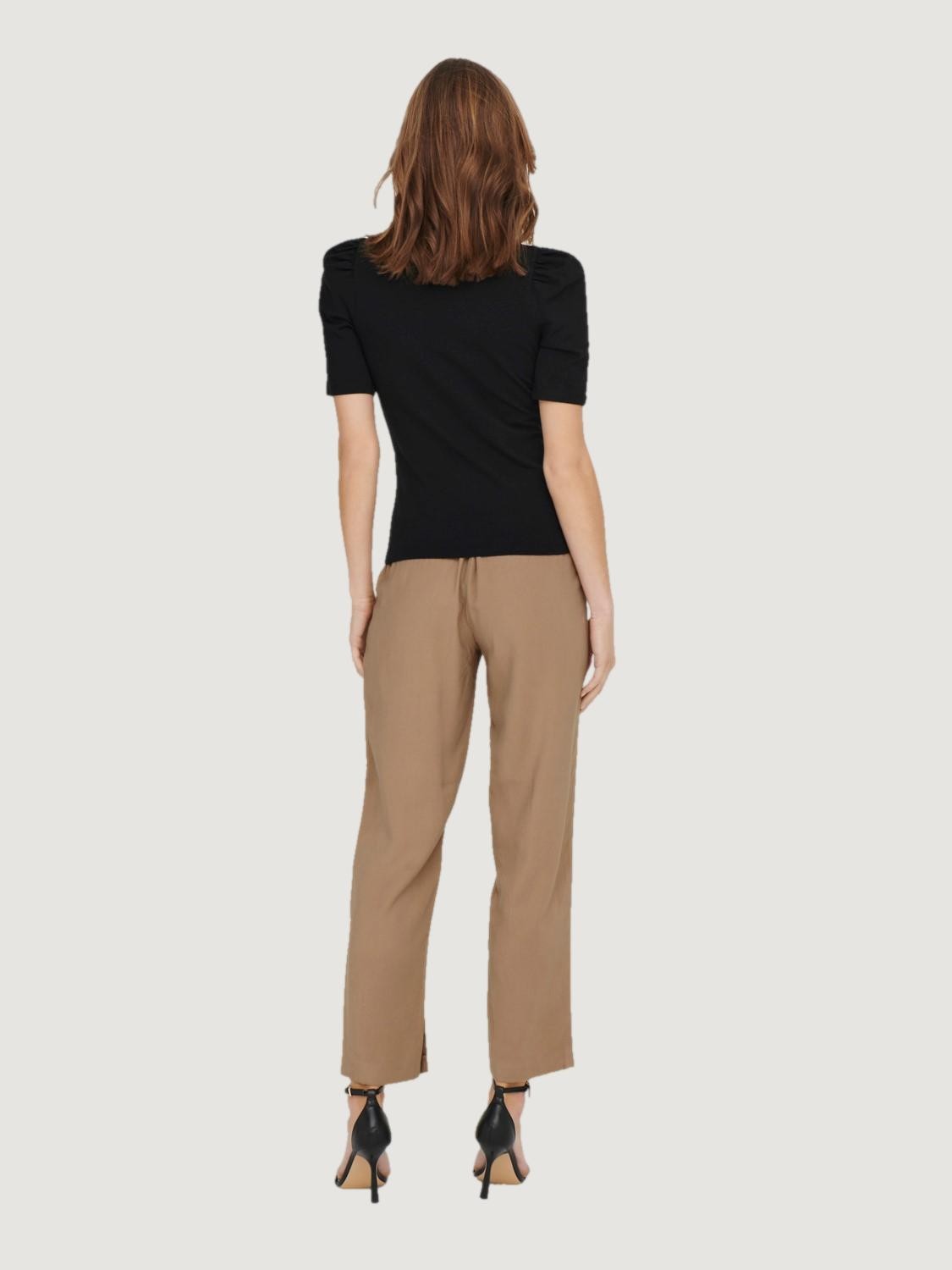 Only T-shirt femme — black