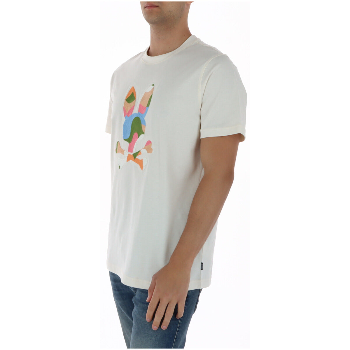 Psycho Bunny T-shirt homme — white