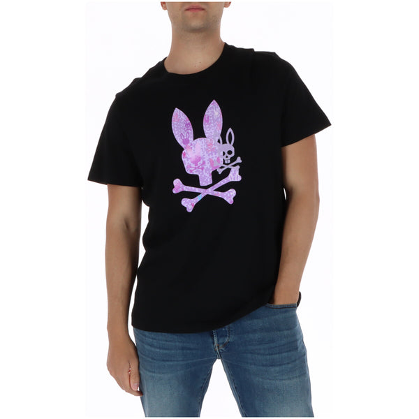 Psycho Bunny T-shirt homme — black