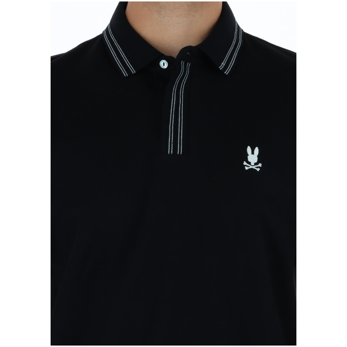 Psycho Bunny Polo homme — black