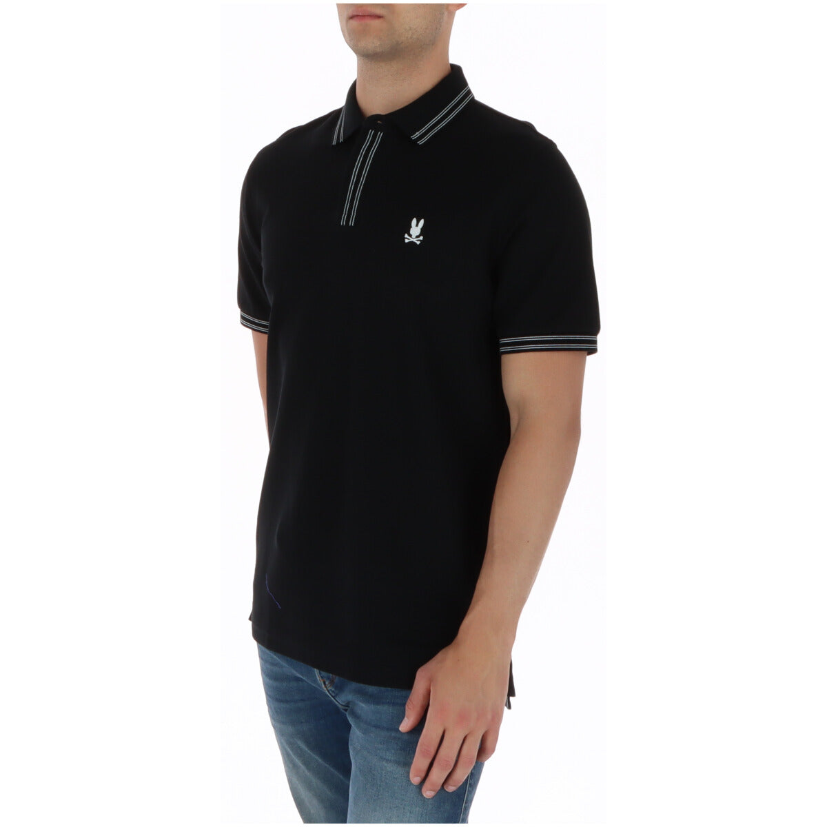 Psycho Bunny Polo homme — black