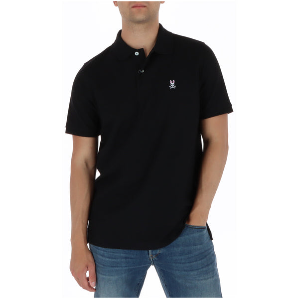 Psycho Bunny Polo homme — black