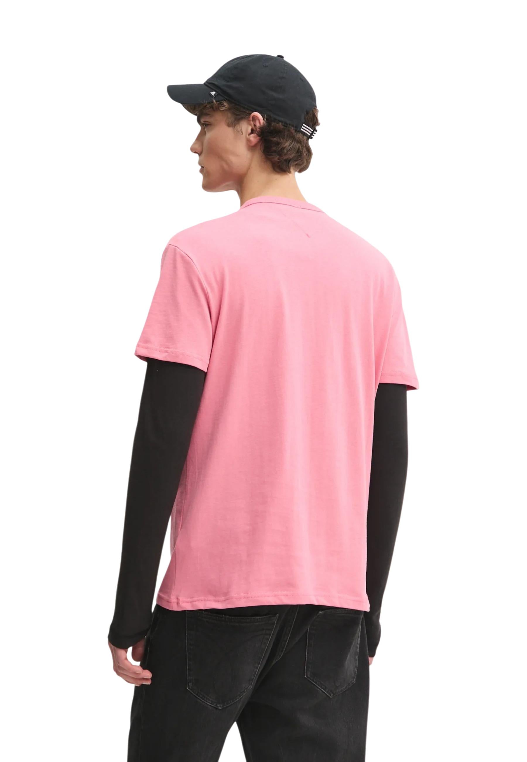 Tommy Hilfiger Jeans T-shirt homme — pink