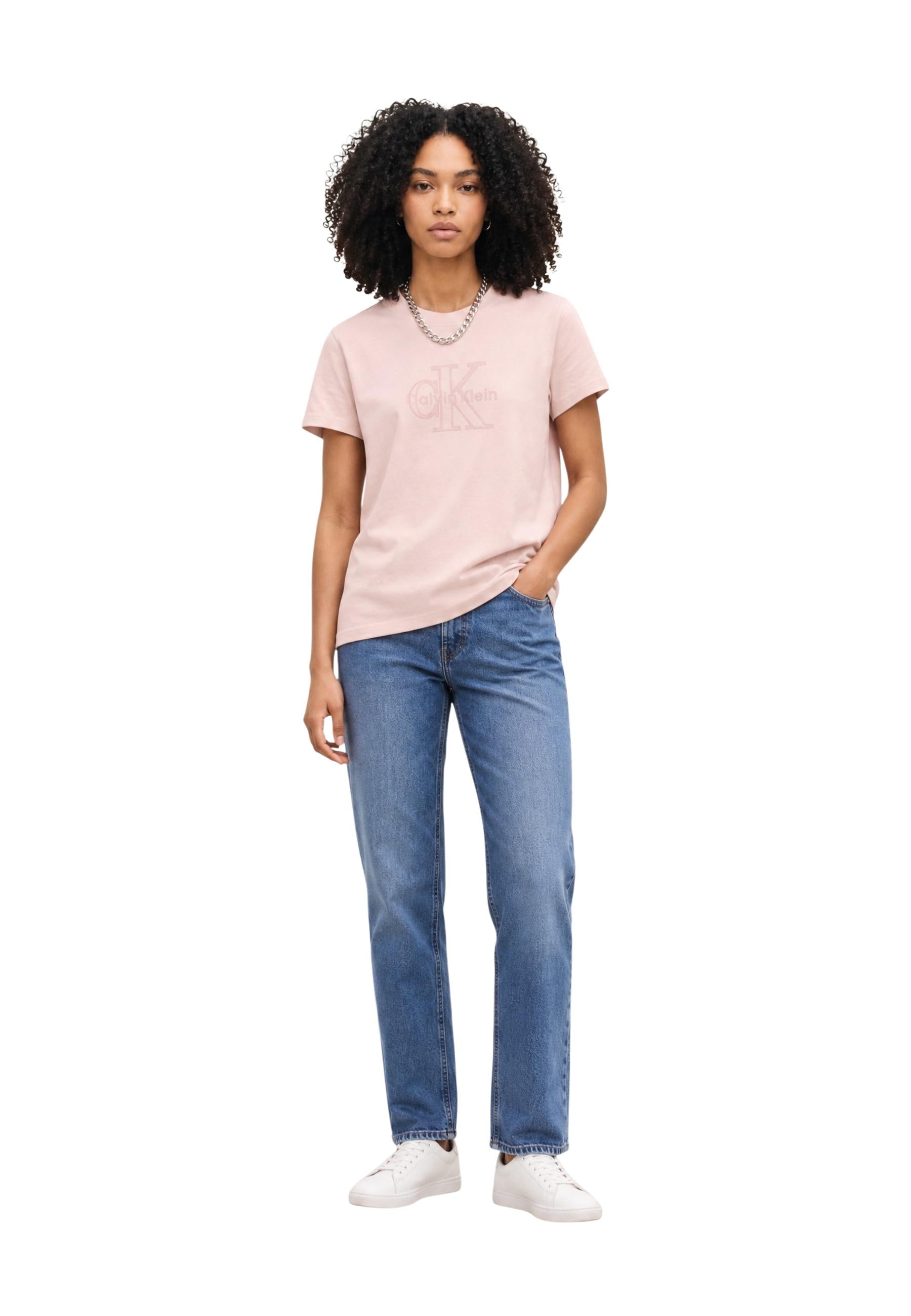 Calvin Klein Jeans T-shirt femme — pink