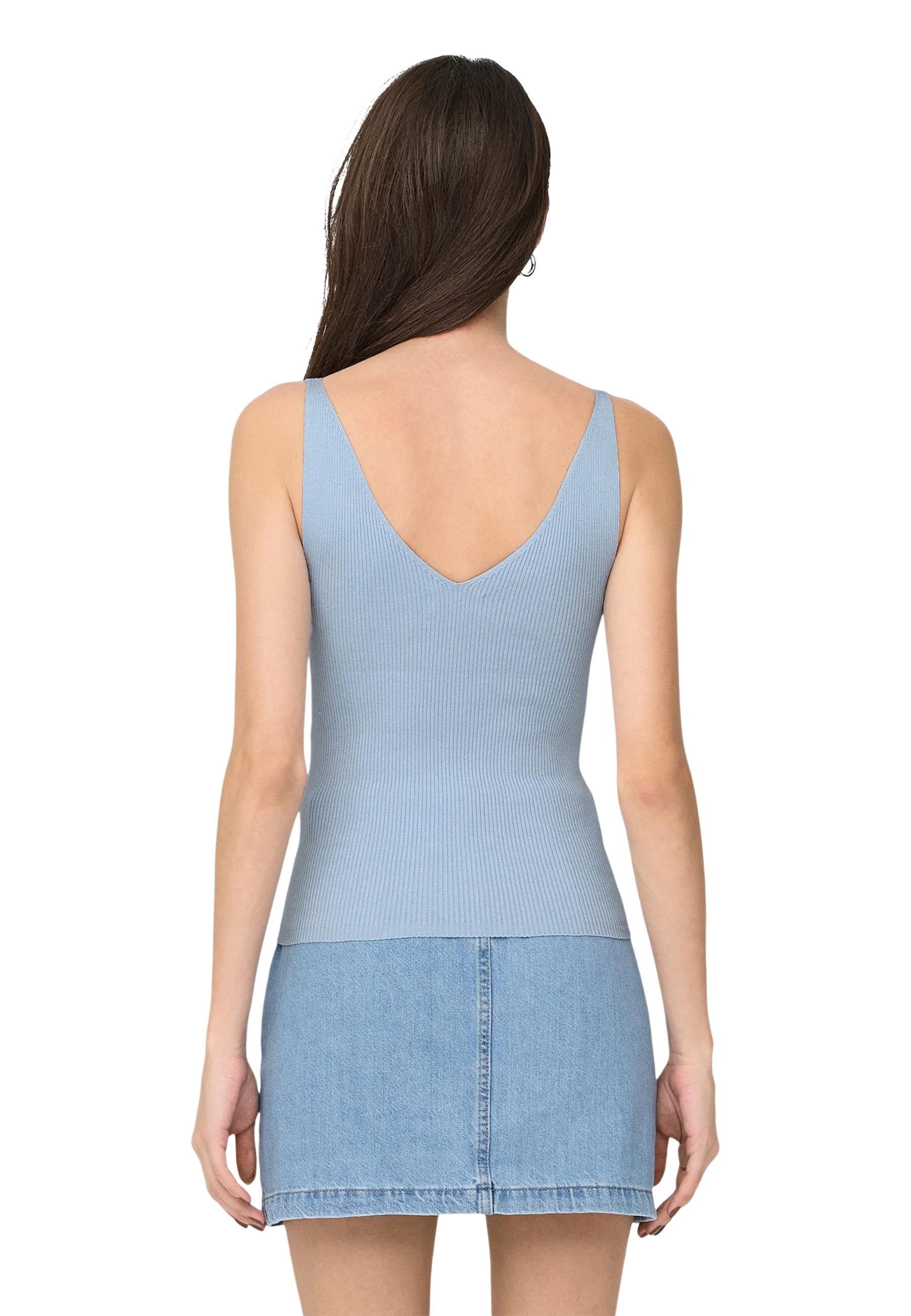 Jacqueline De Yong Vêtement femme Debardeurs — light blue