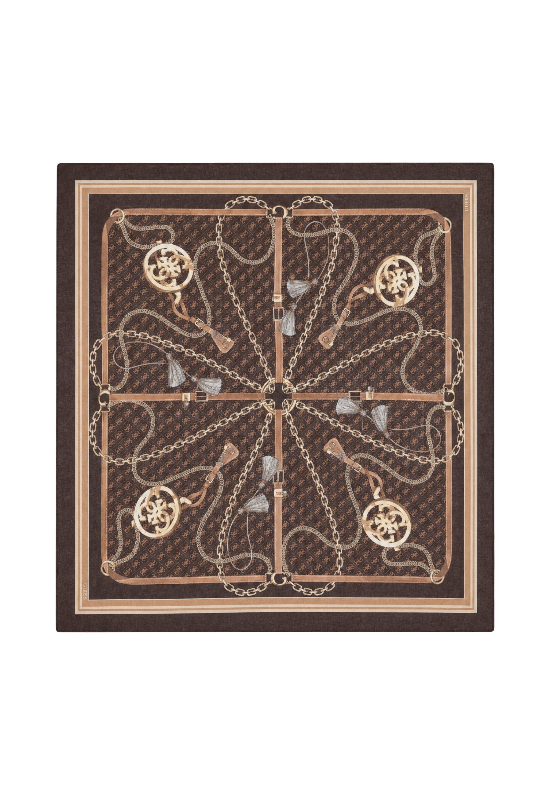 Guess Accessoire femme Echarpes — brown