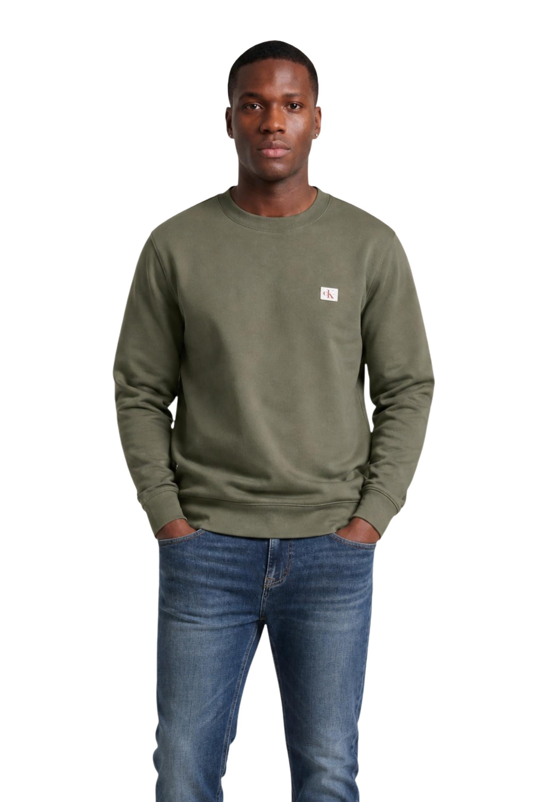 Calvin Klein Jeans Sweat homme Sweatshirts — green
