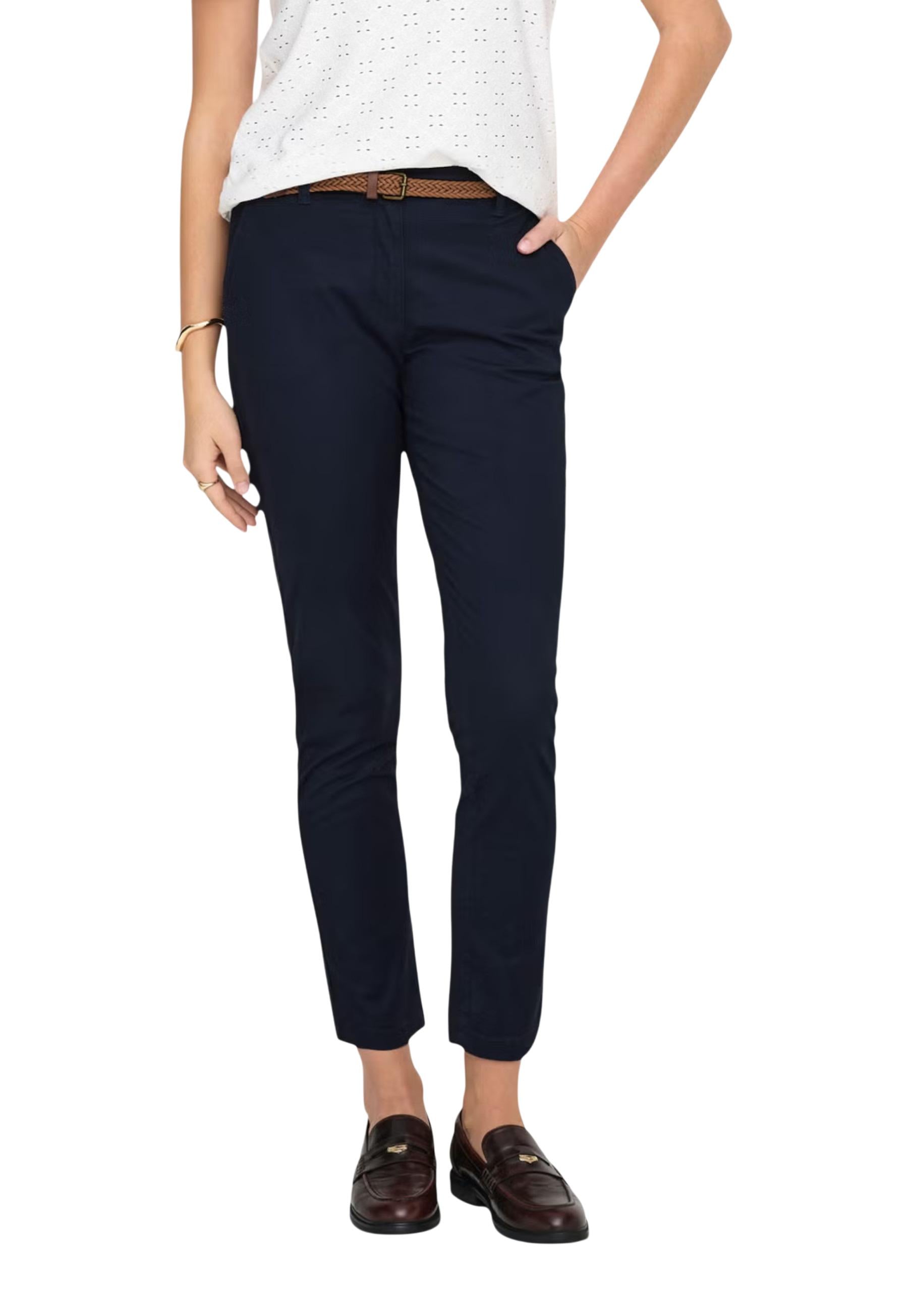 Jacqueline De Yong Pantalon femme Pantalons — blue