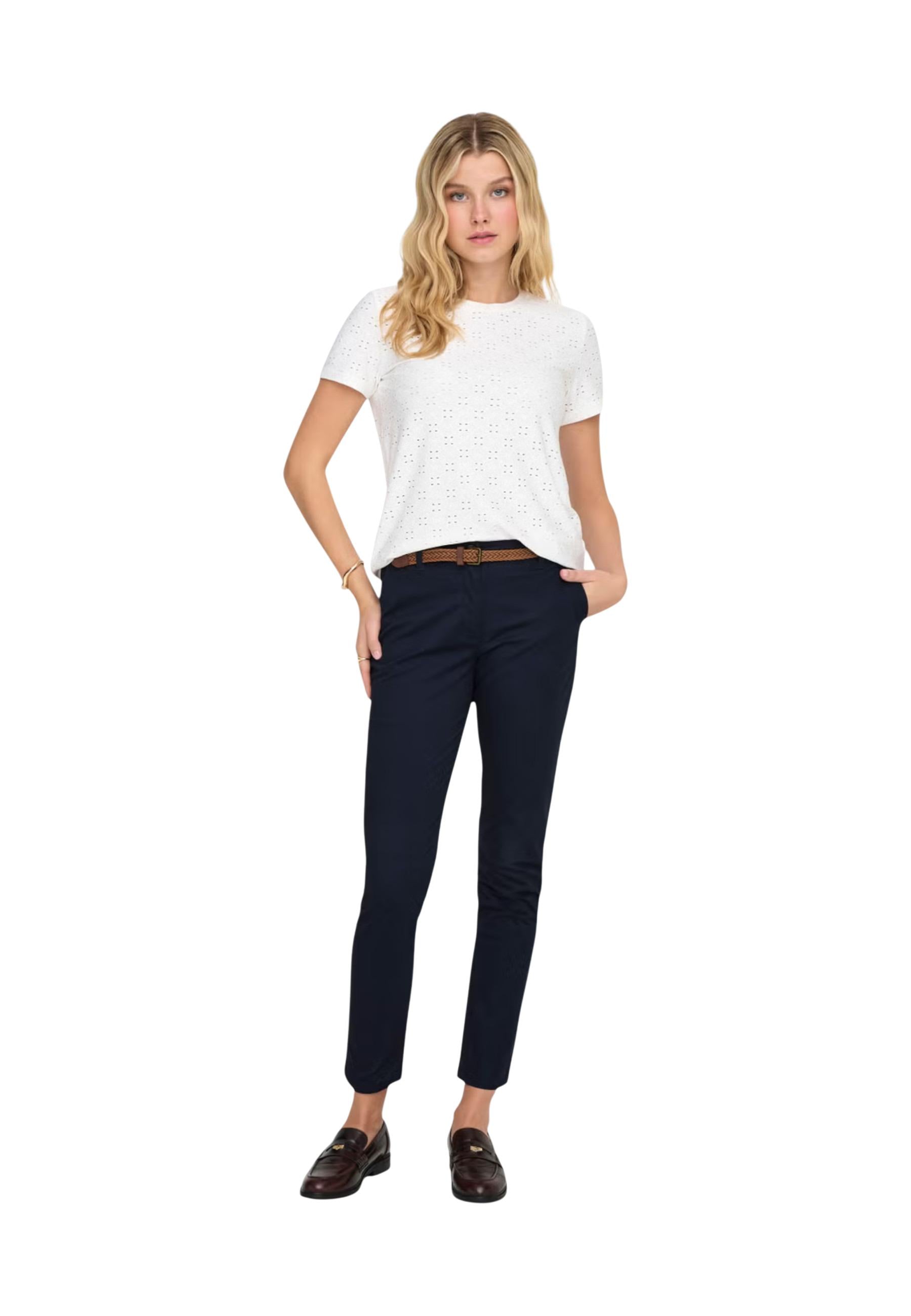Jacqueline De Yong Pantalon femme Pantalons — blue