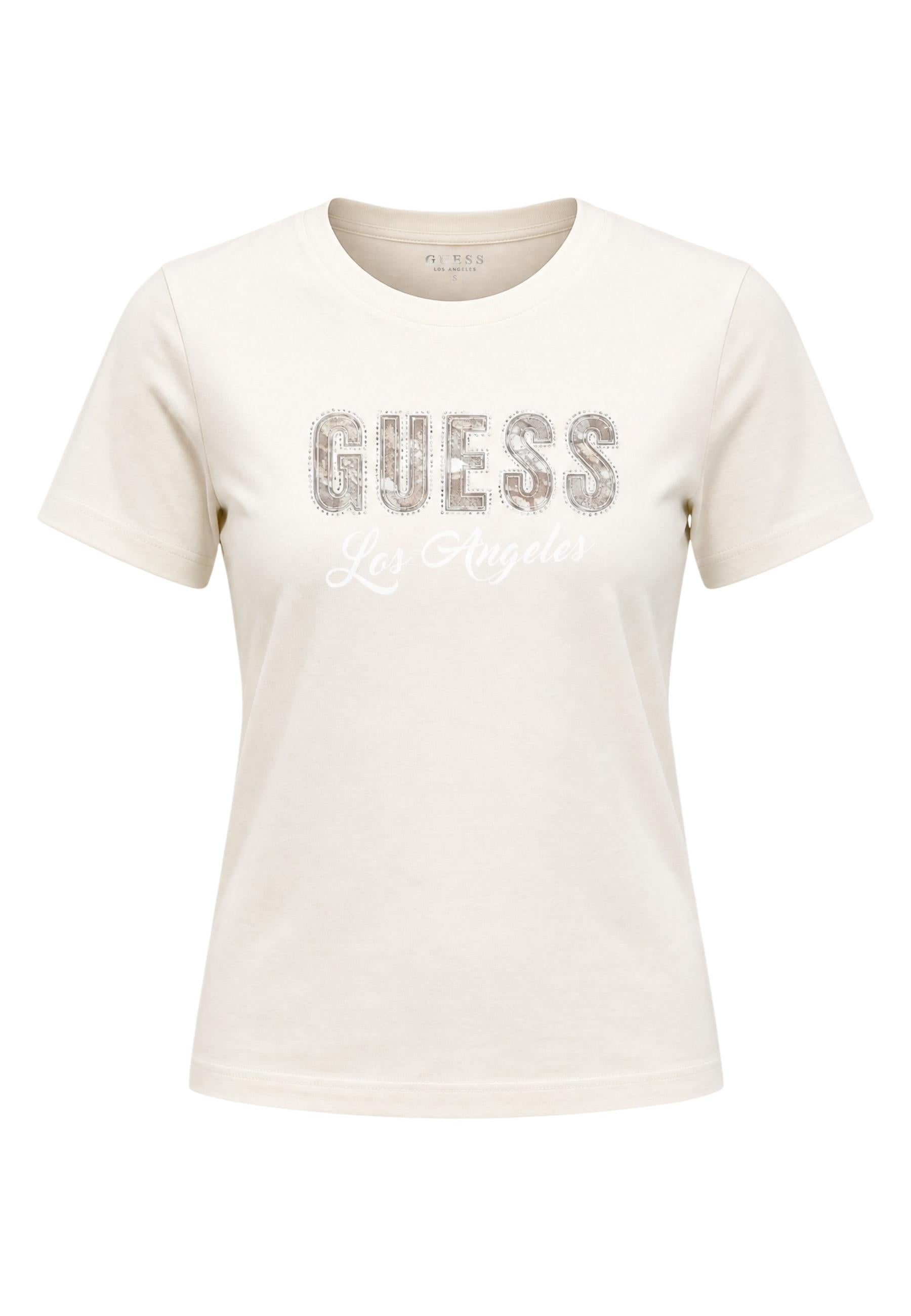 Guess T-shirt femme — beige