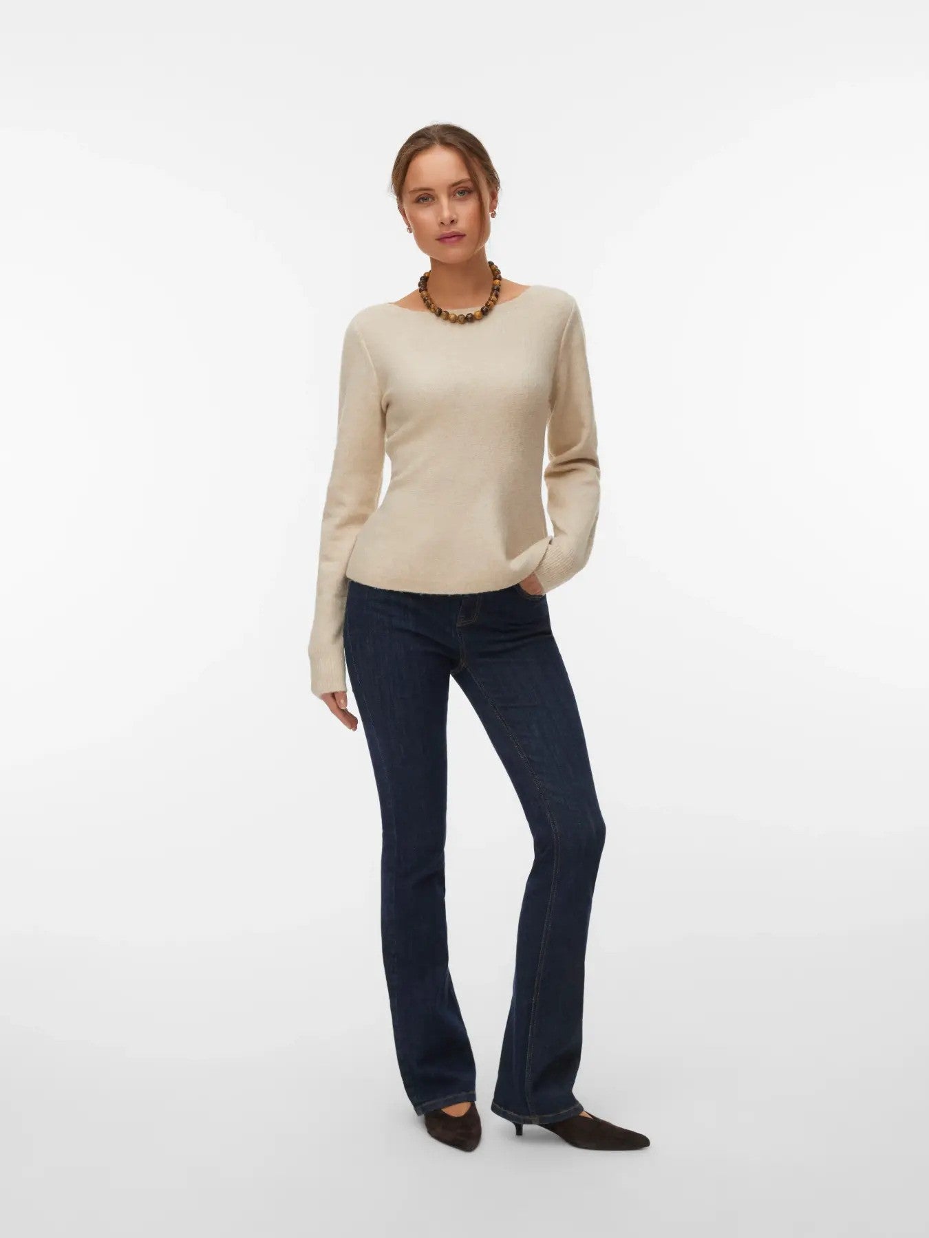 Vero Moda Pull femme — beige