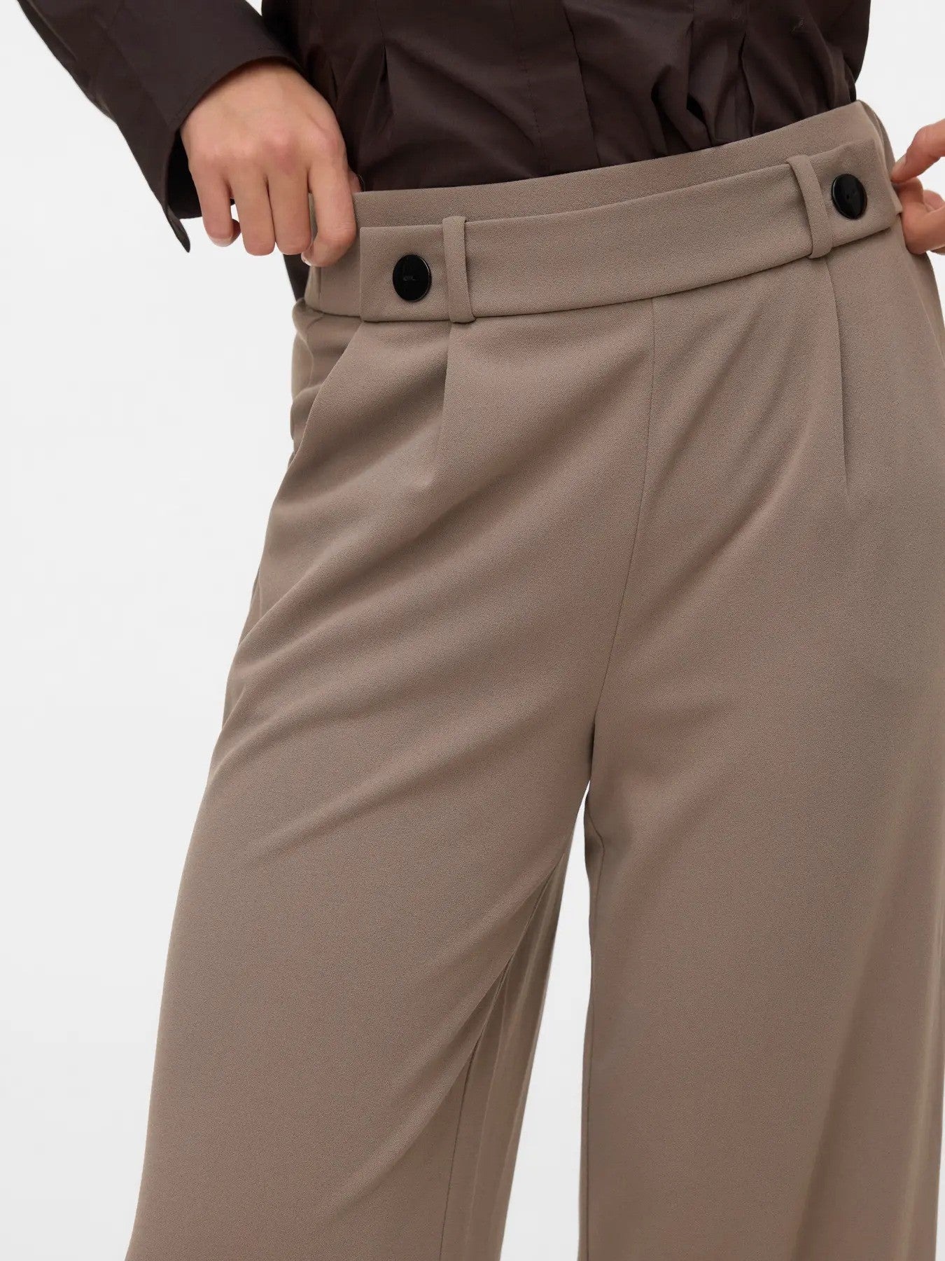 Vero Moda Pantalon femme Pantalons — beige