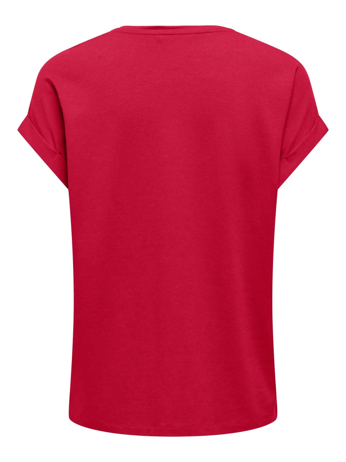 Only T-shirt femme — red