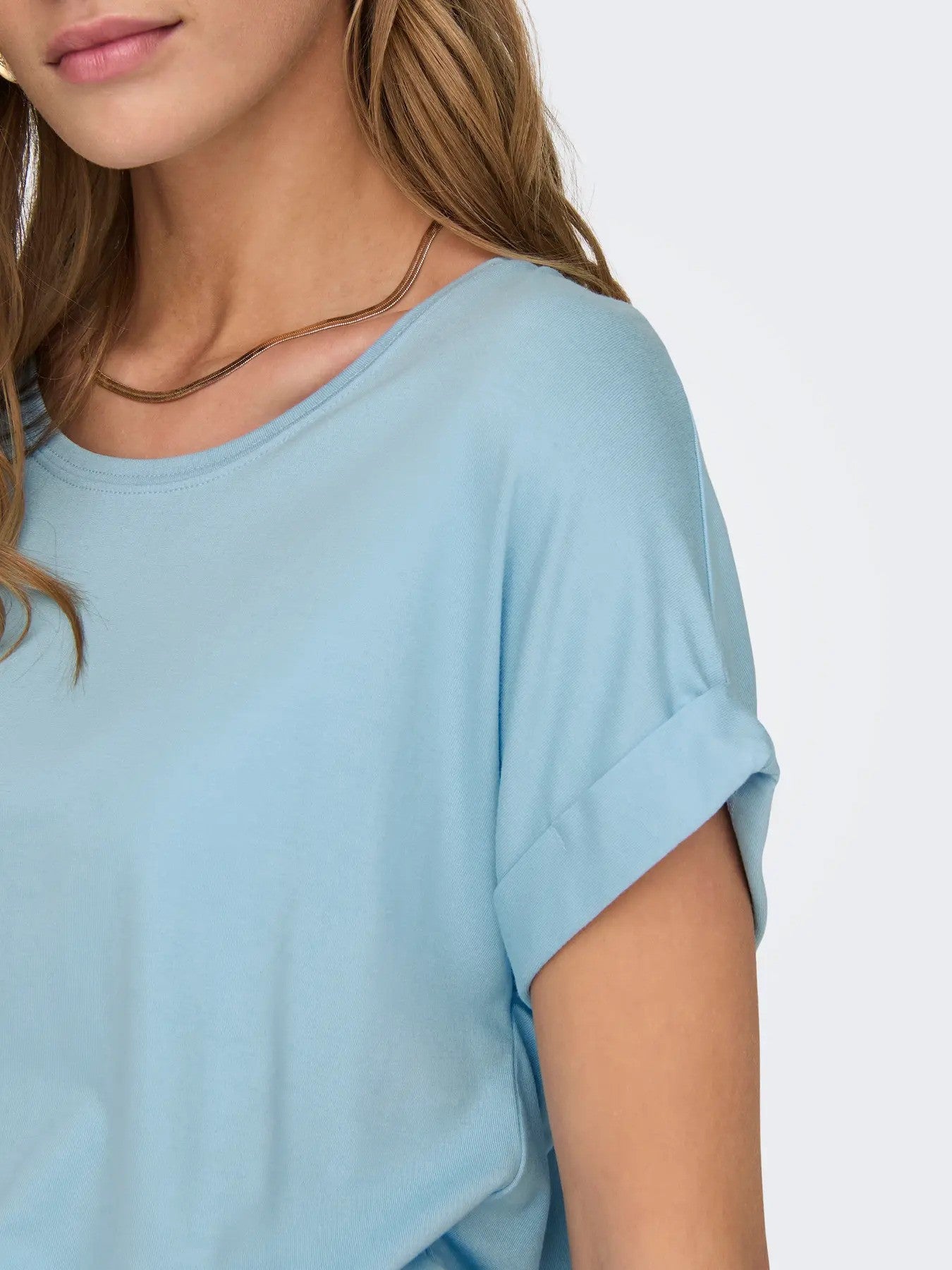 Only T-shirt femme — light blue