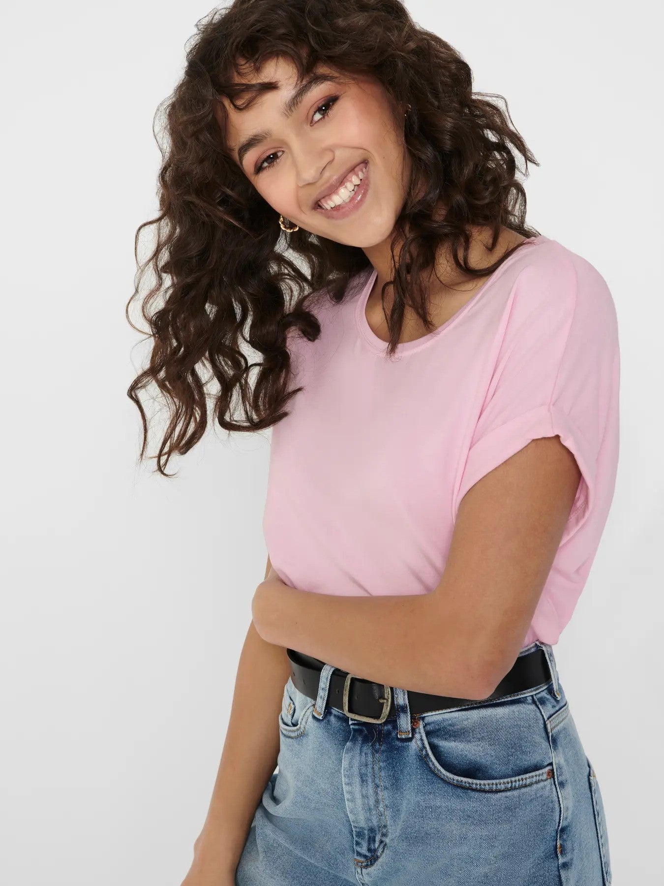 Only T-shirt femme — pink