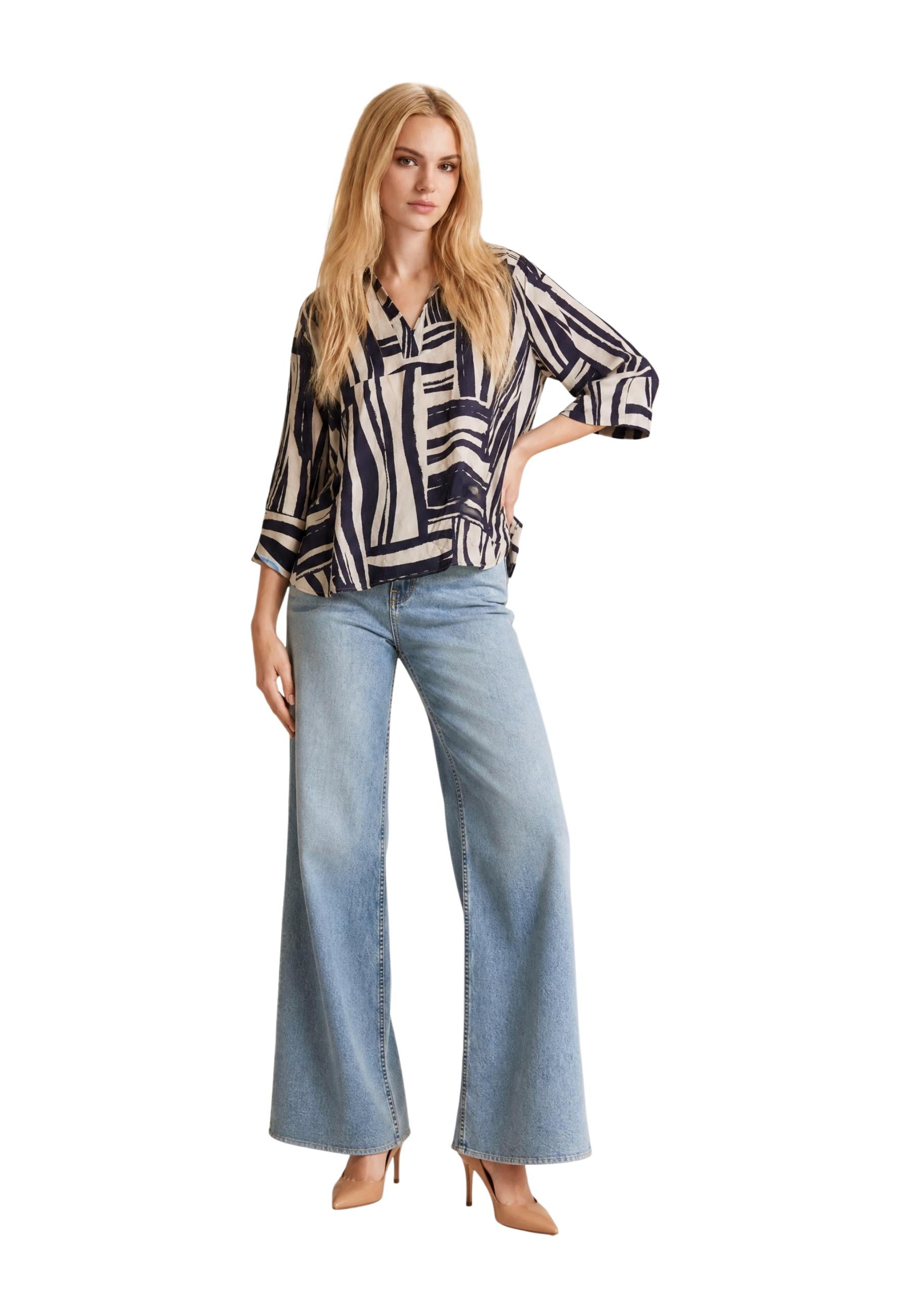 Jacqueline De Yong Vêtement femme Tops — blue