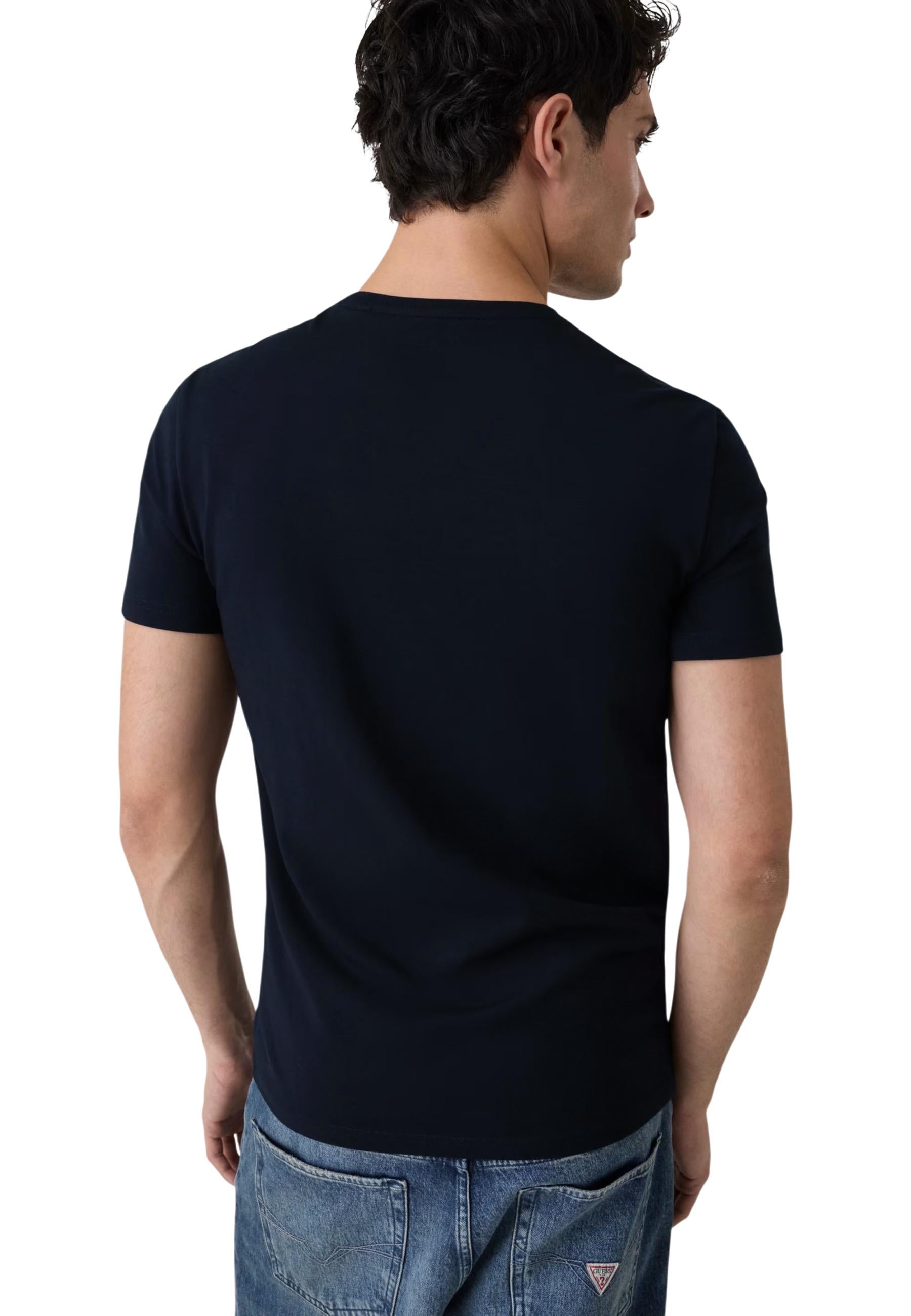 Guess T-shirt homme — blue
