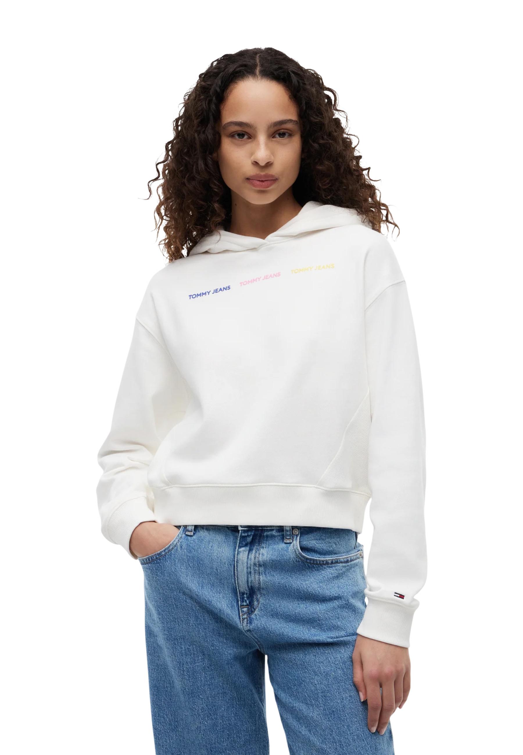 Tommy Hilfiger Jeans Sweat femme Sweatshirts — white