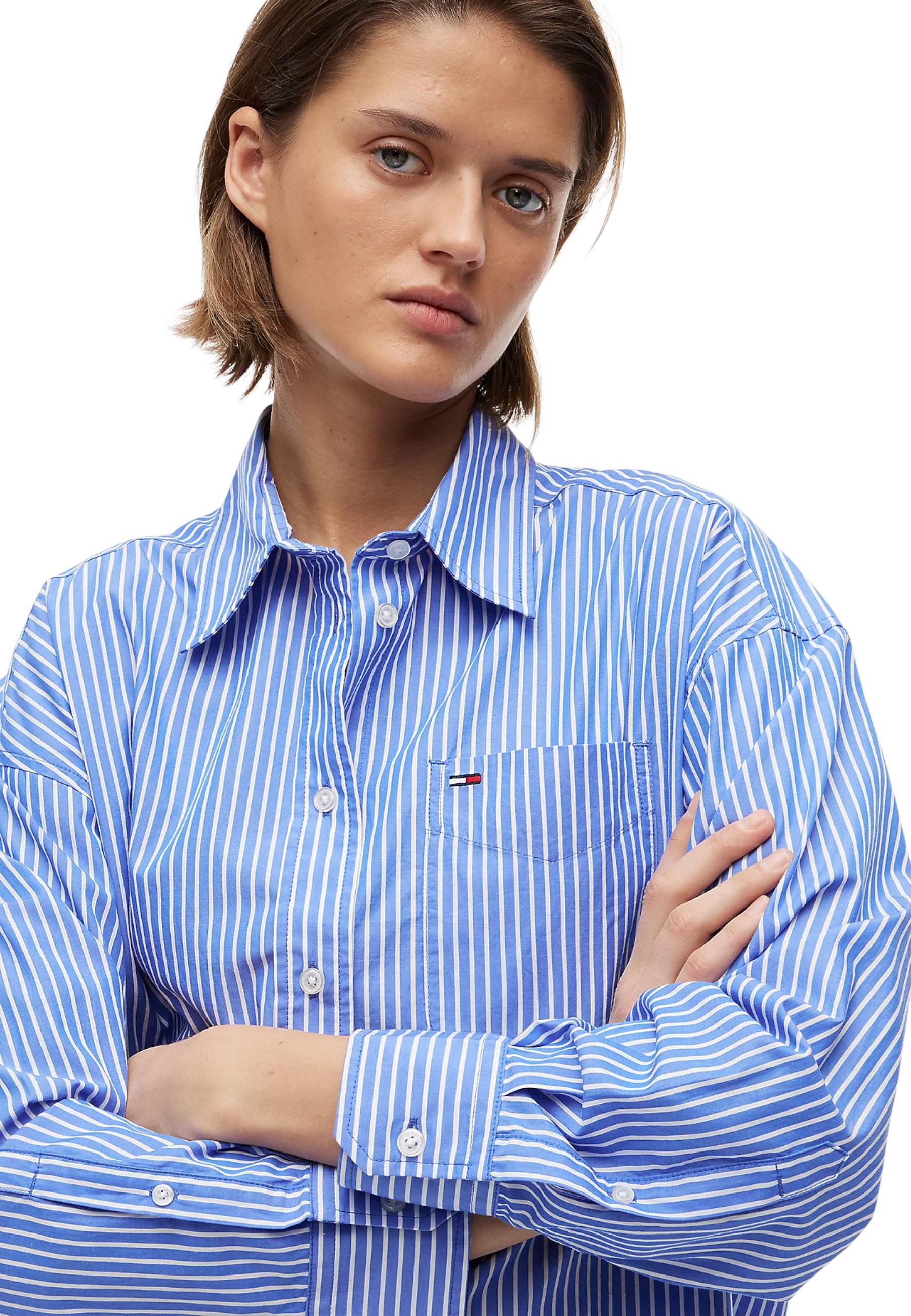 Tommy Hilfiger Jeans Chemise femme Chemises — blue